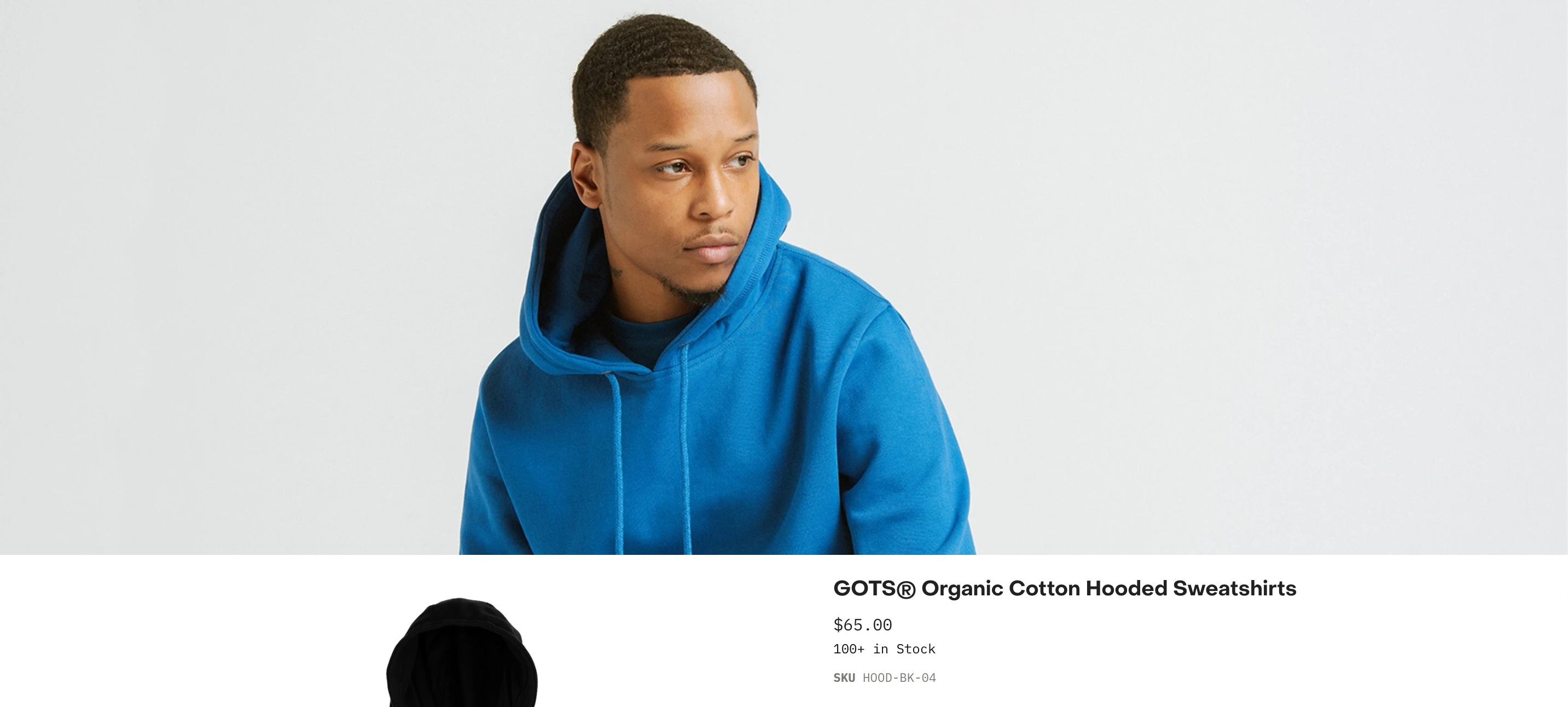 high quality blank hoodies
