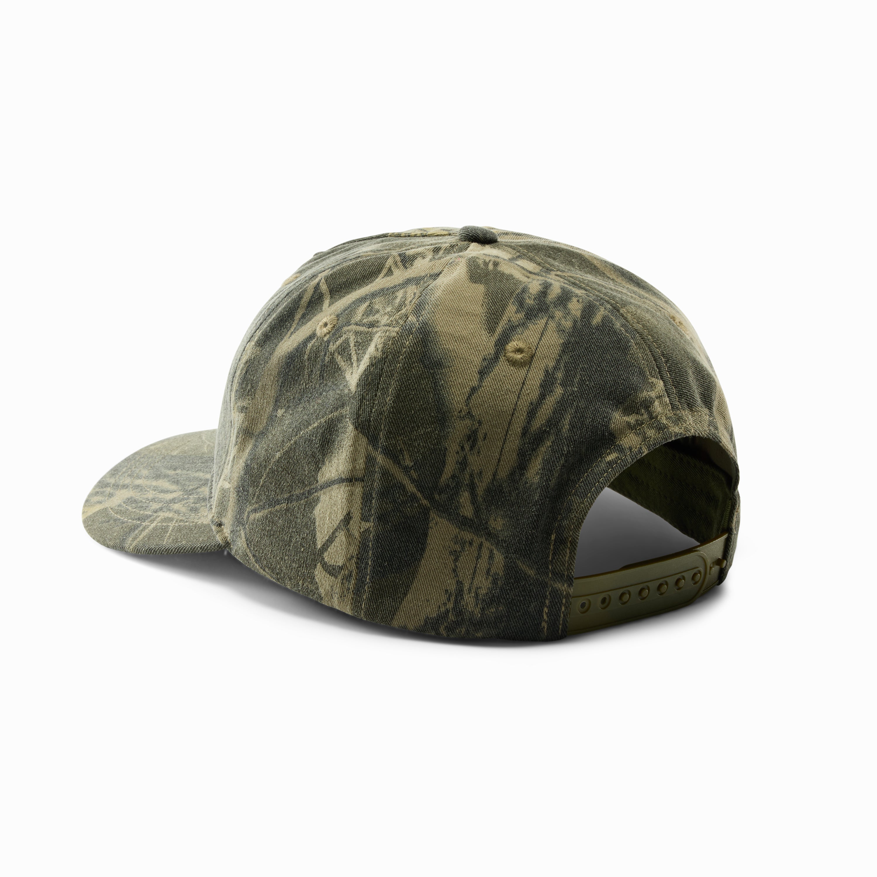 Woodland Camo Cotton Twill 5-Panel Hat