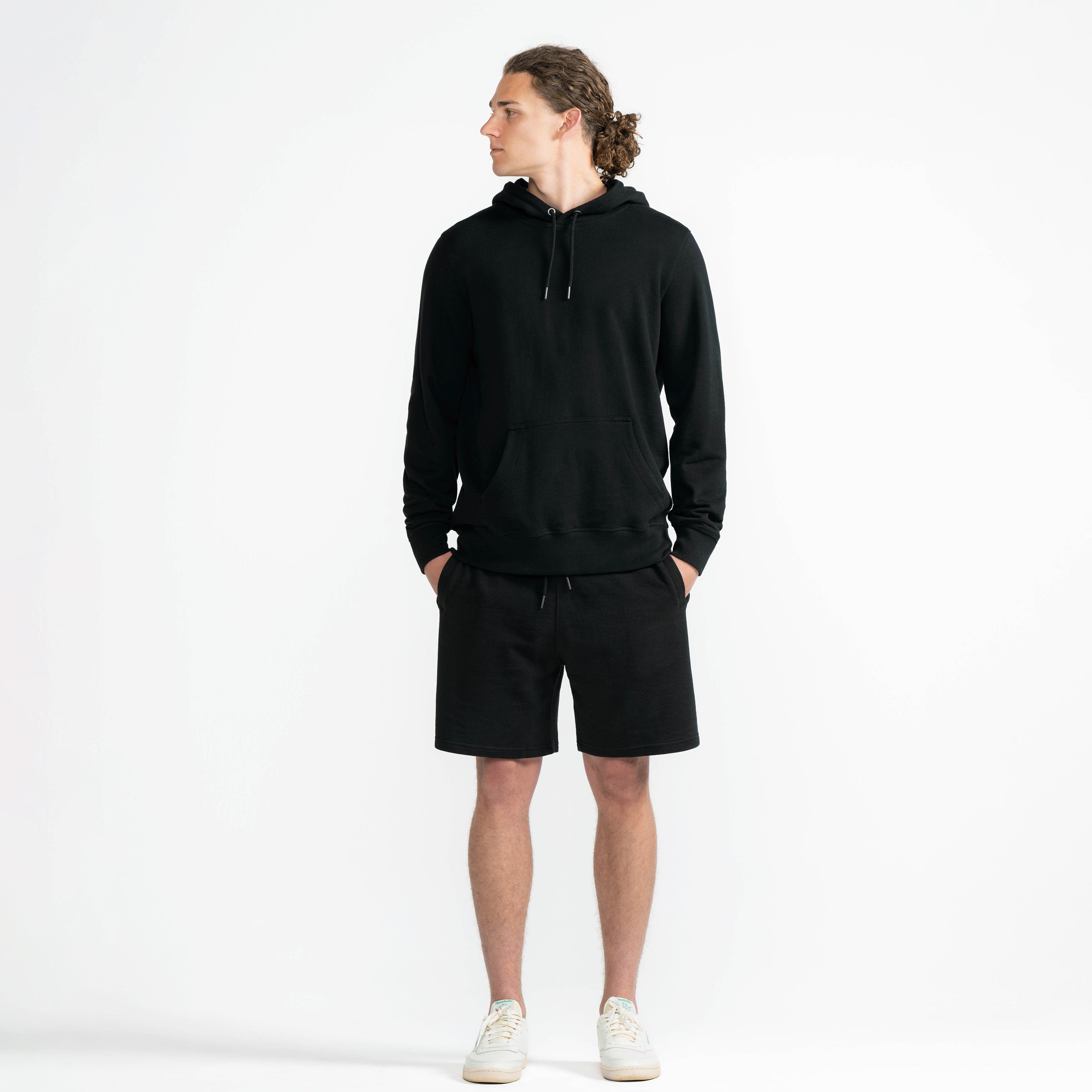 blank french terry hoodie