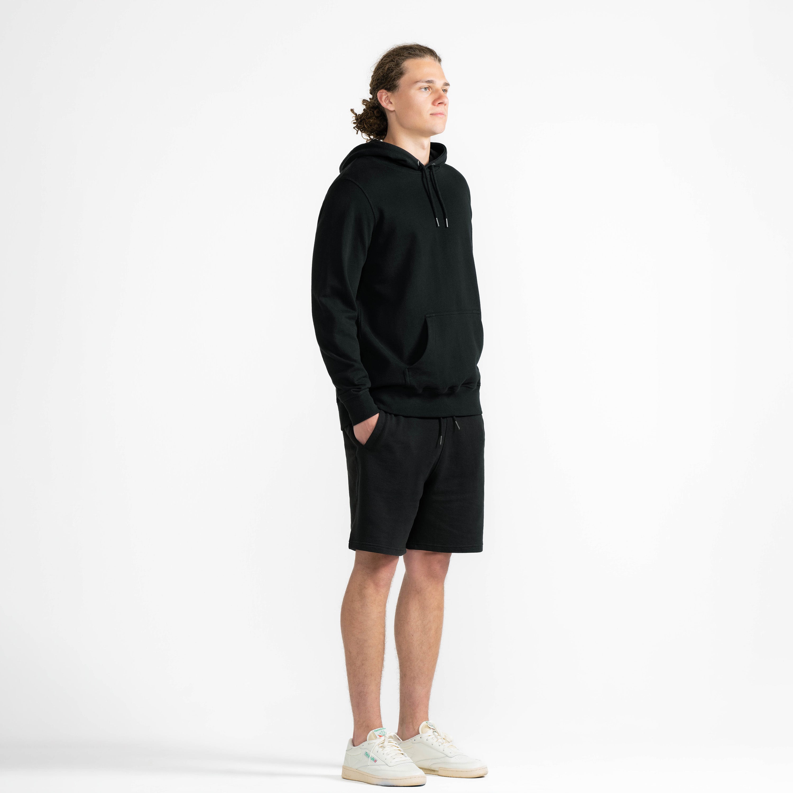 blank french terry hoodie
