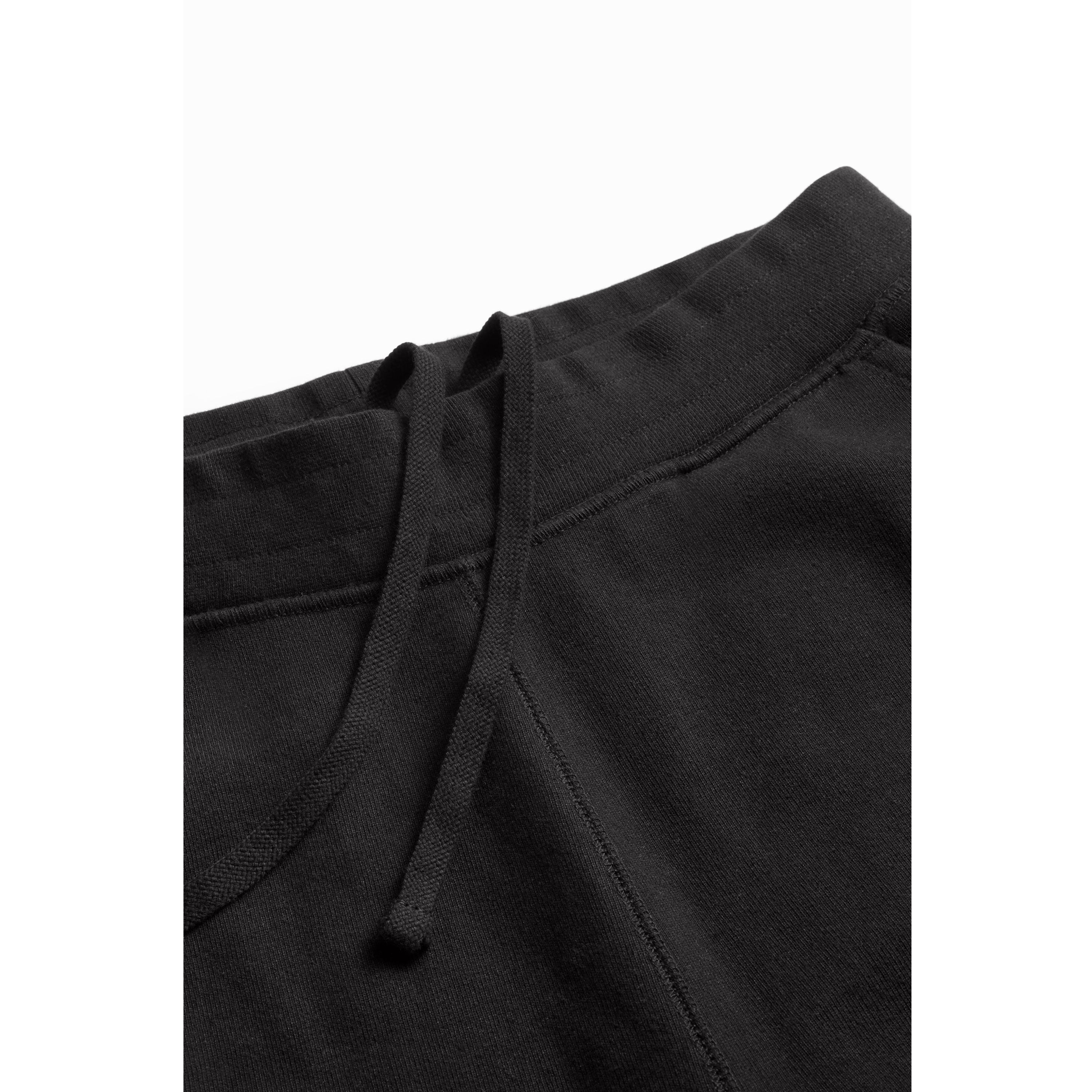 Black French Terry Pant