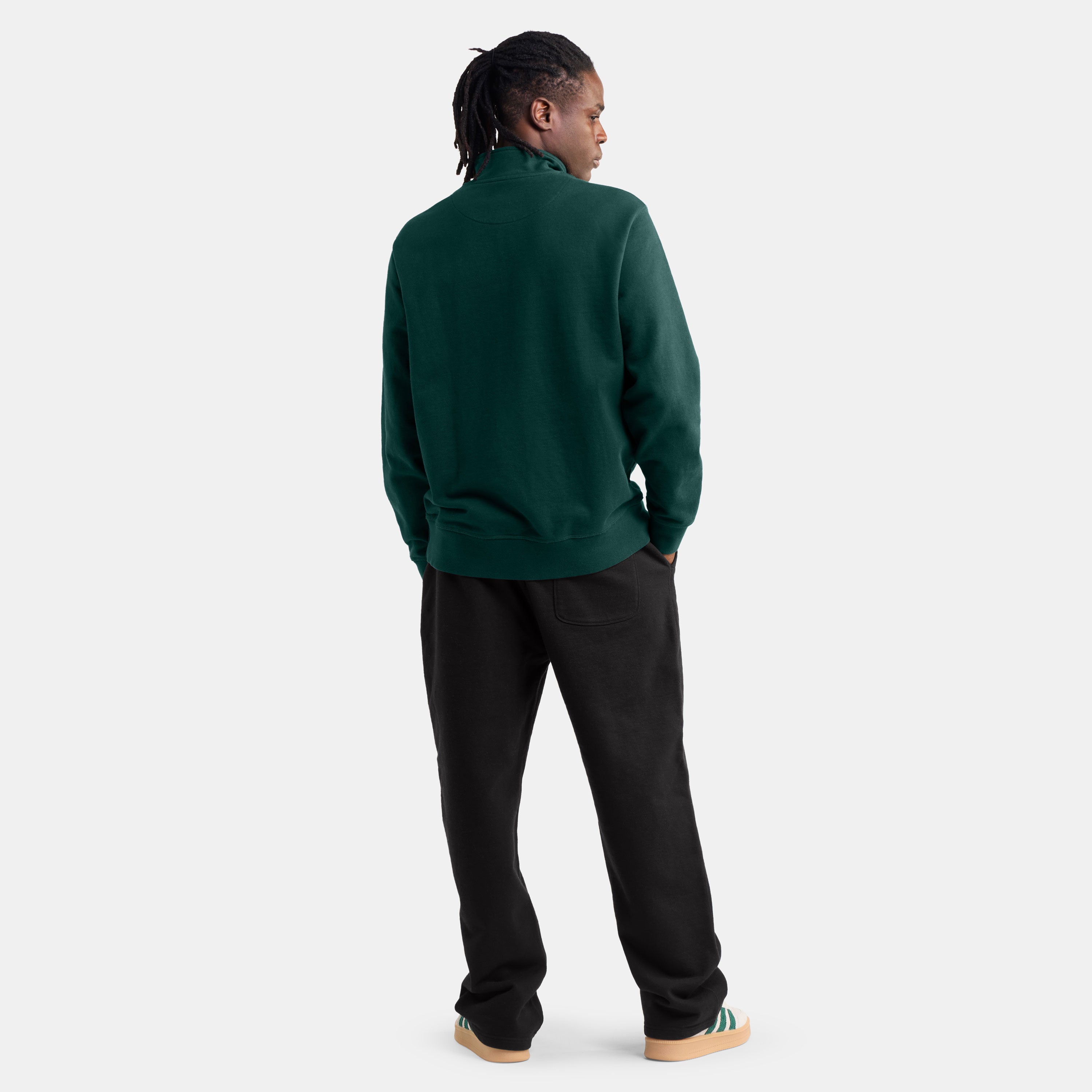 Black French Terry Pant