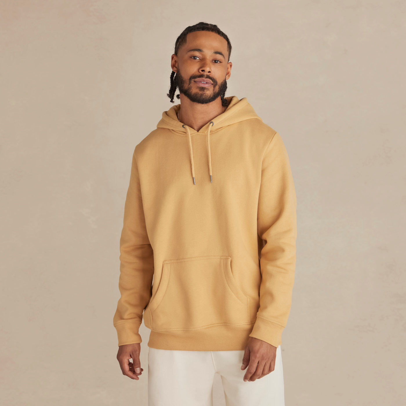 Camel Heavyweight Organic Brushed Hood