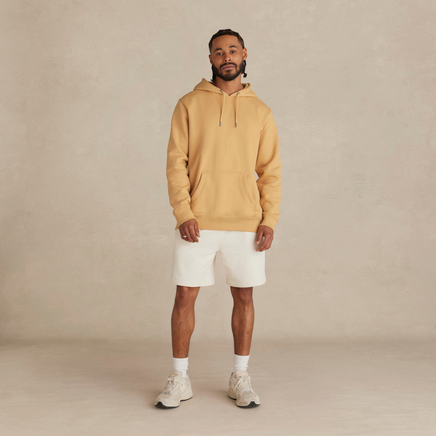 Camel Heavyweight Organic Brushed Hood