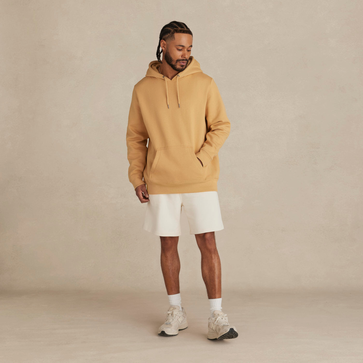 Camel Heavyweight Organic Brushed Hood