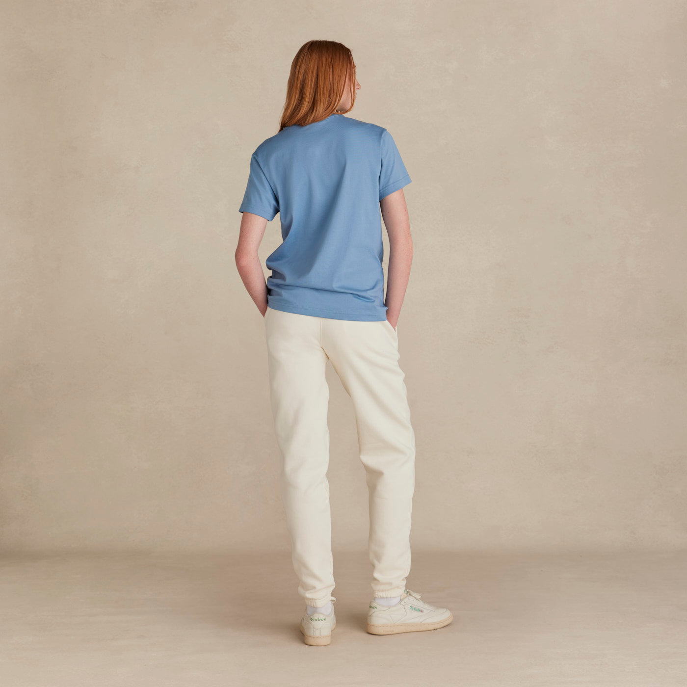 Cloudy Blue Midweight Supima® Tee