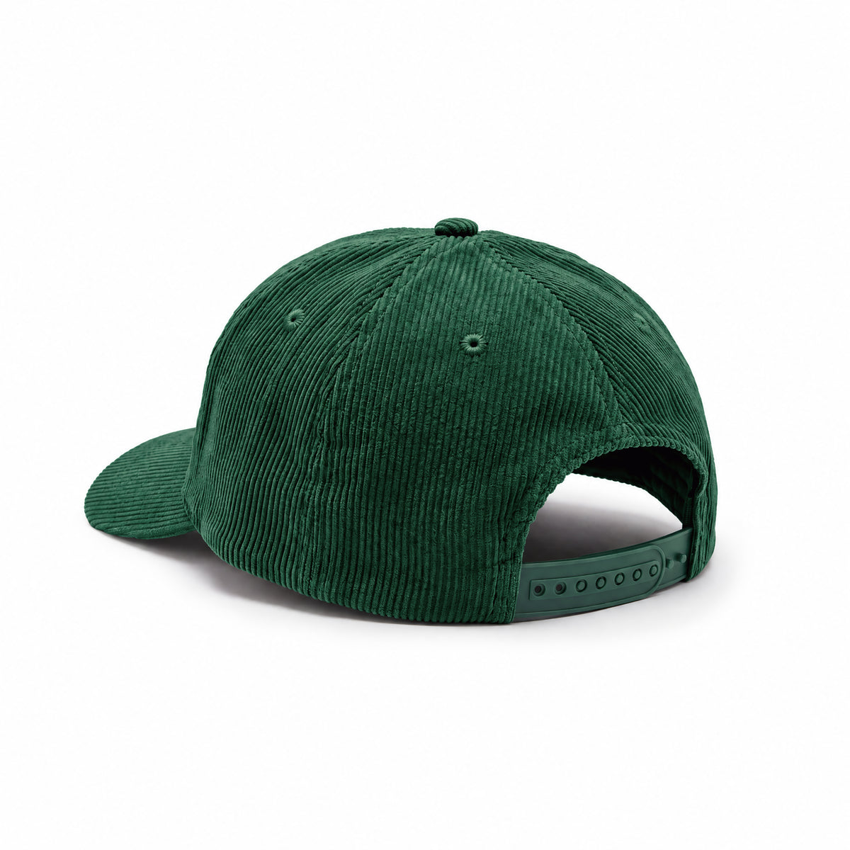 Green Corduroy 5-Panel Cap