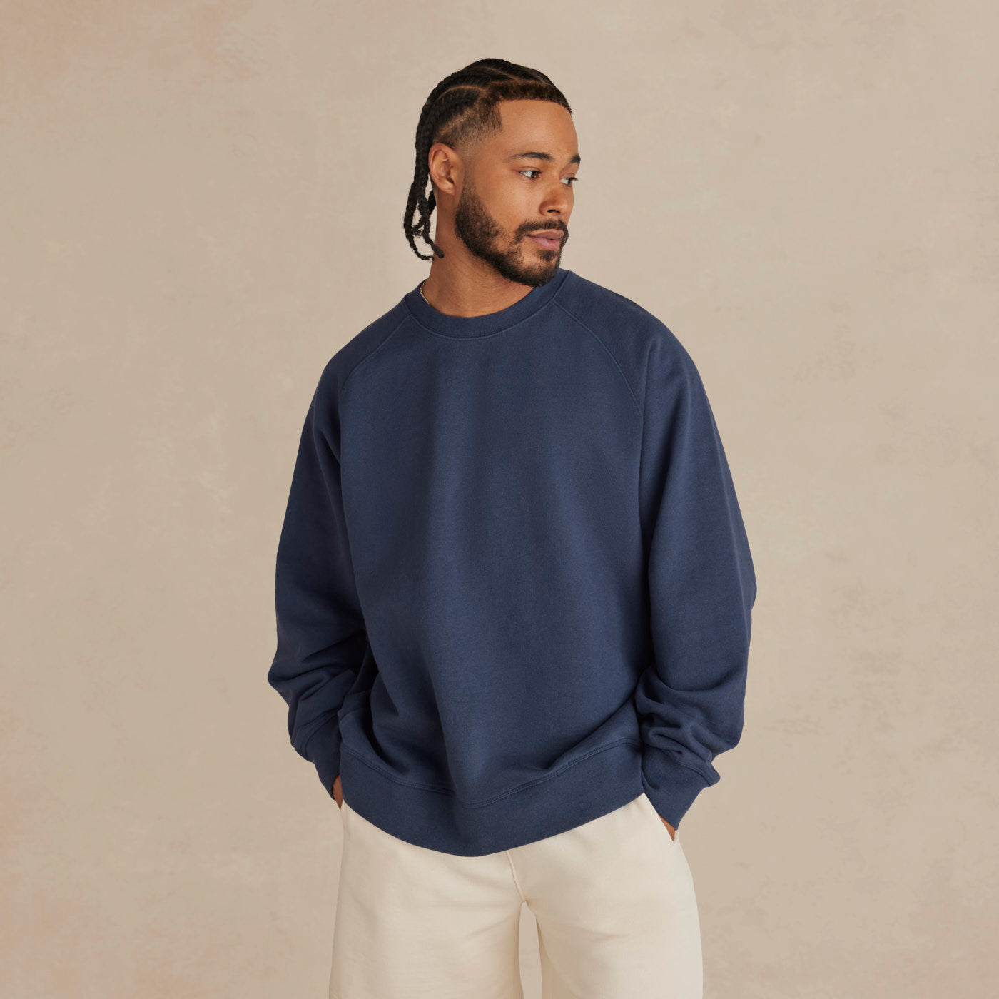 Eclipse Ultra Heavyweight Organic French Terry Crew