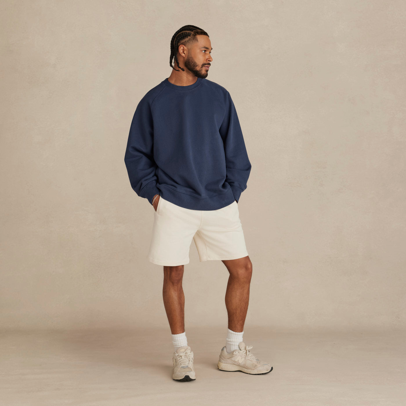 Eclipse Ultra Heavyweight Organic French Terry Crew