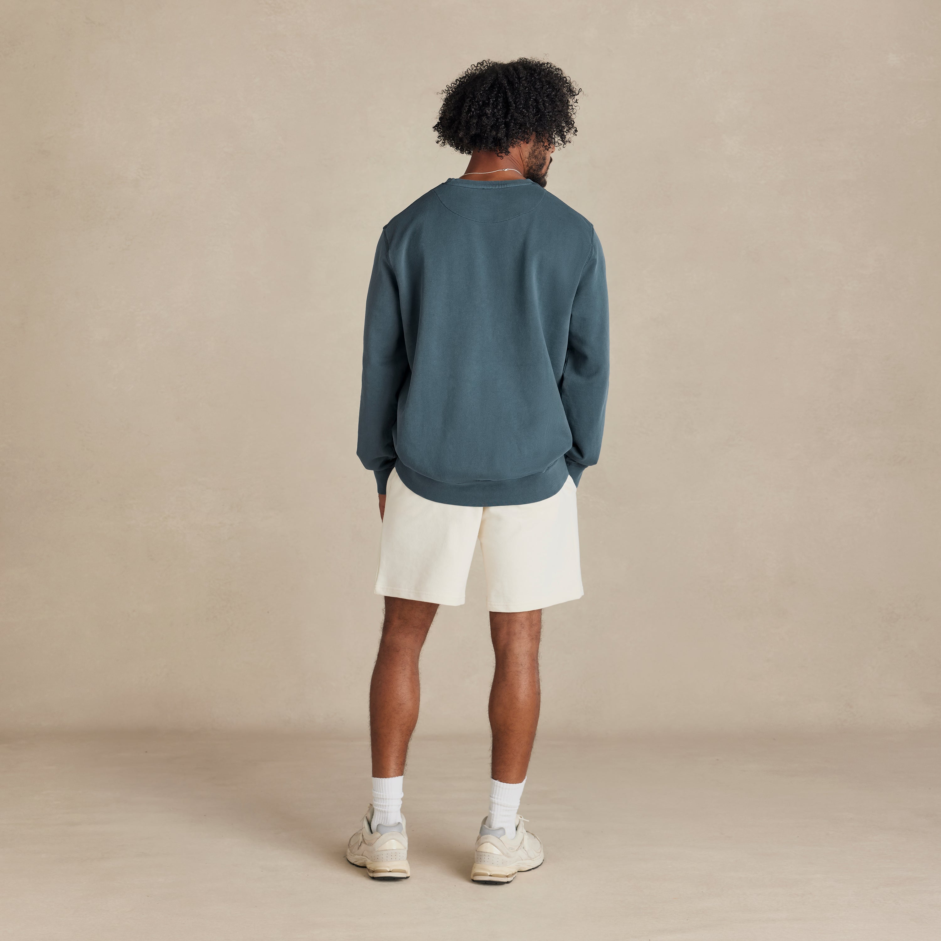 Natural Midweight Organic French Terry Short