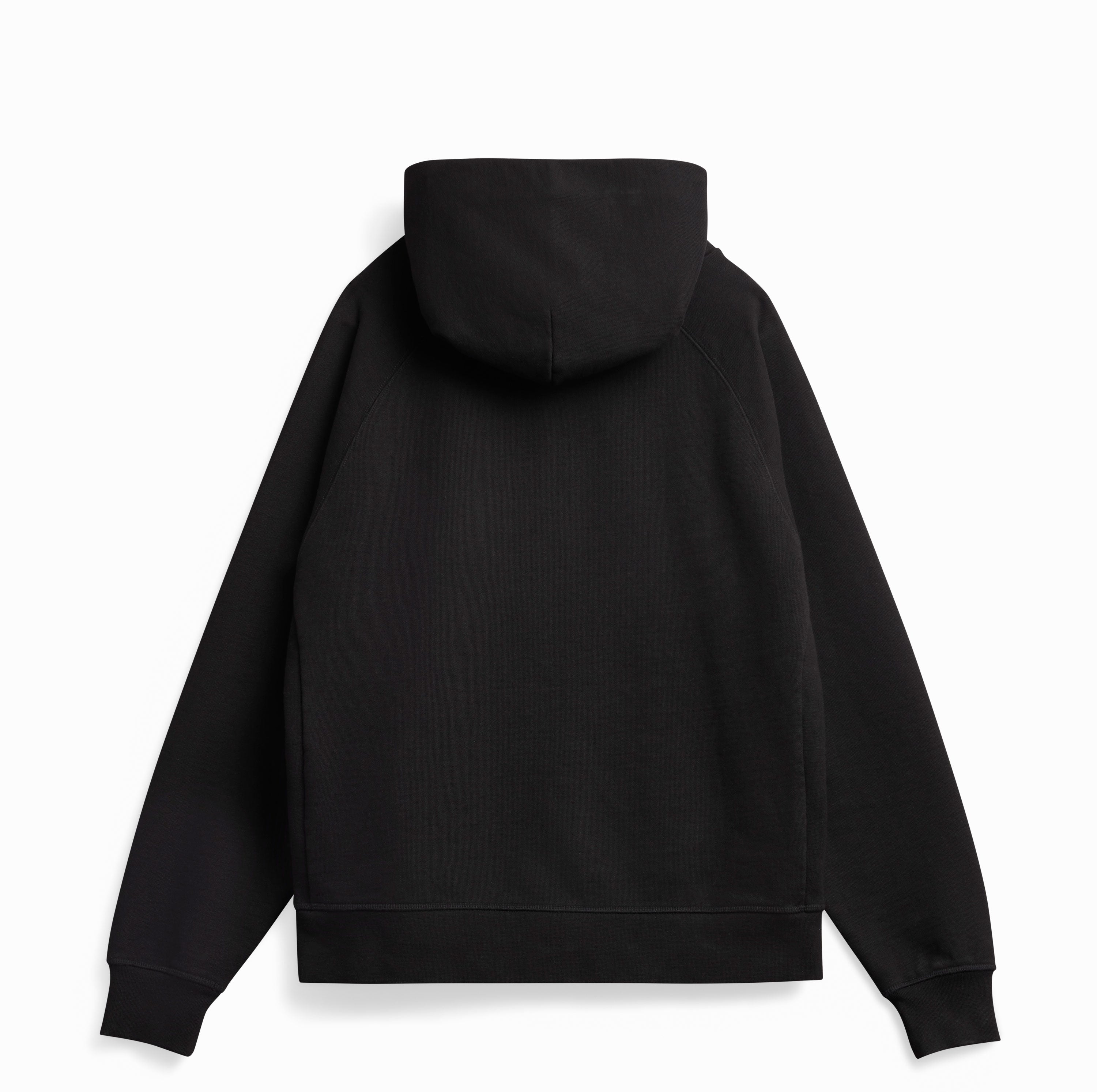 Black Ultra Heavyweight Organic French Terry Hood