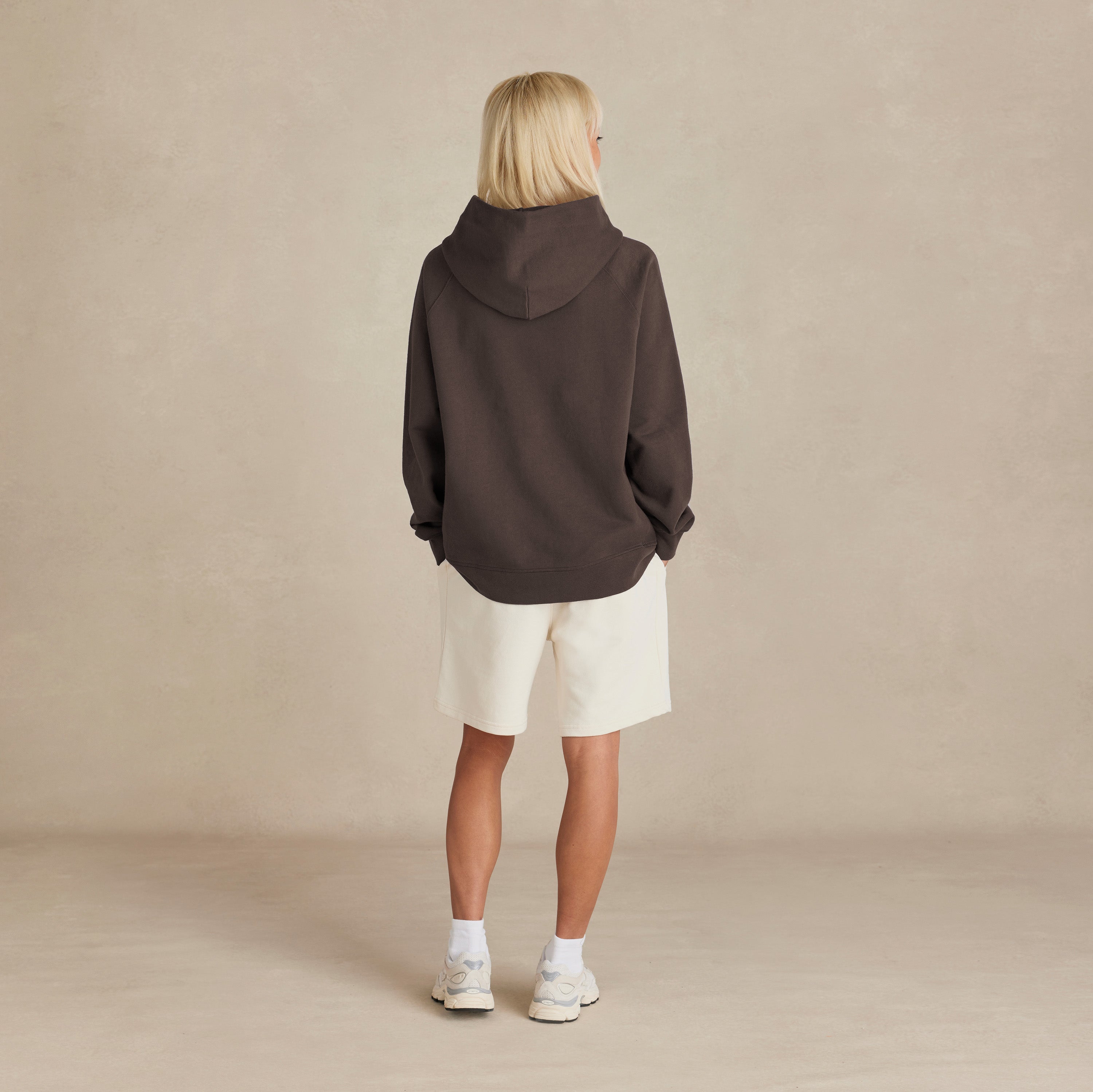 Espresso Ultra Heavyweight Organic French Terry Hood