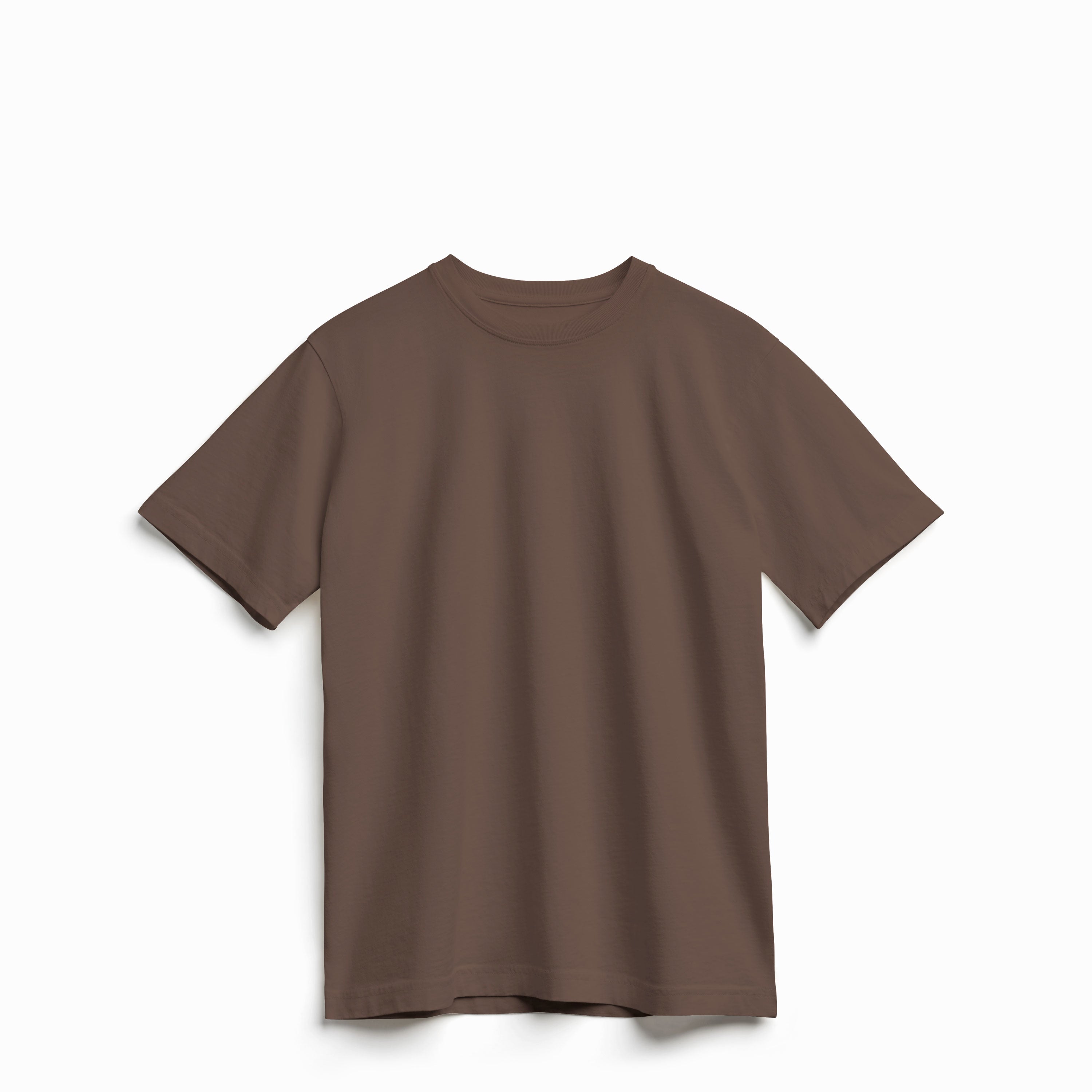 Chocolate Heavyweight Organic Tee