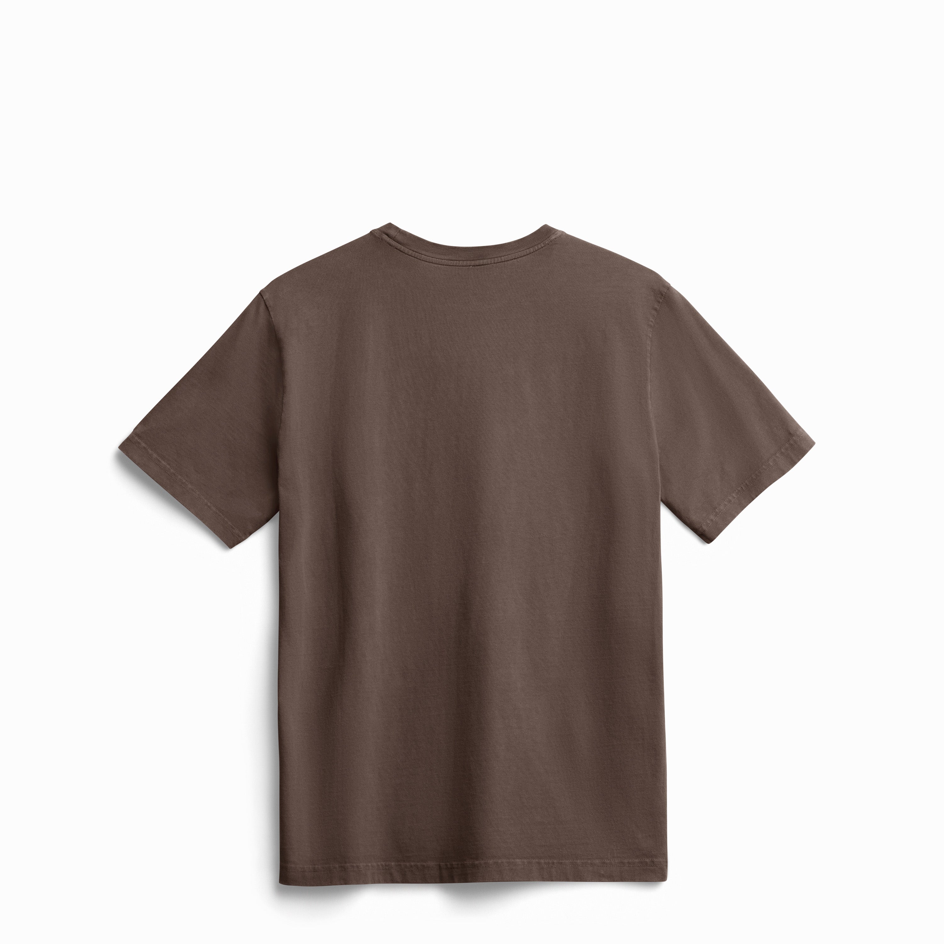 Chocolate Heavyweight Organic Tee