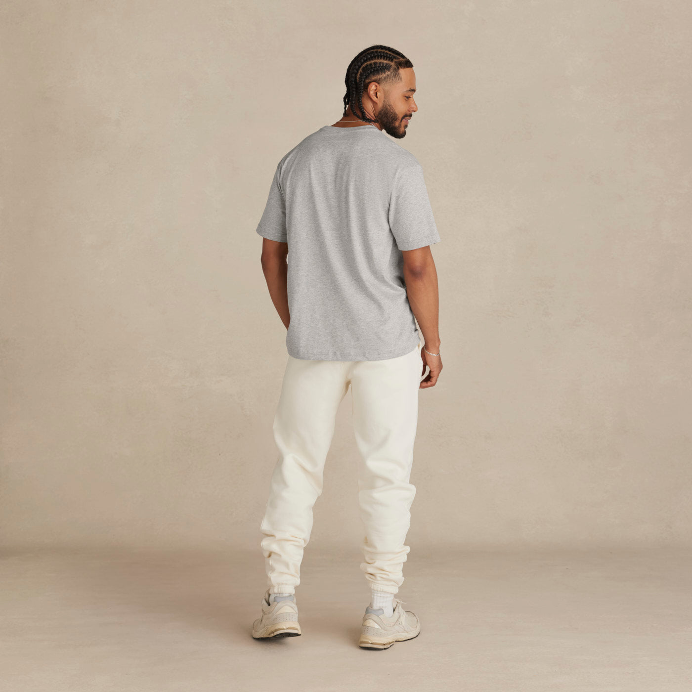 Heather Grey Midweight Supima® Tee