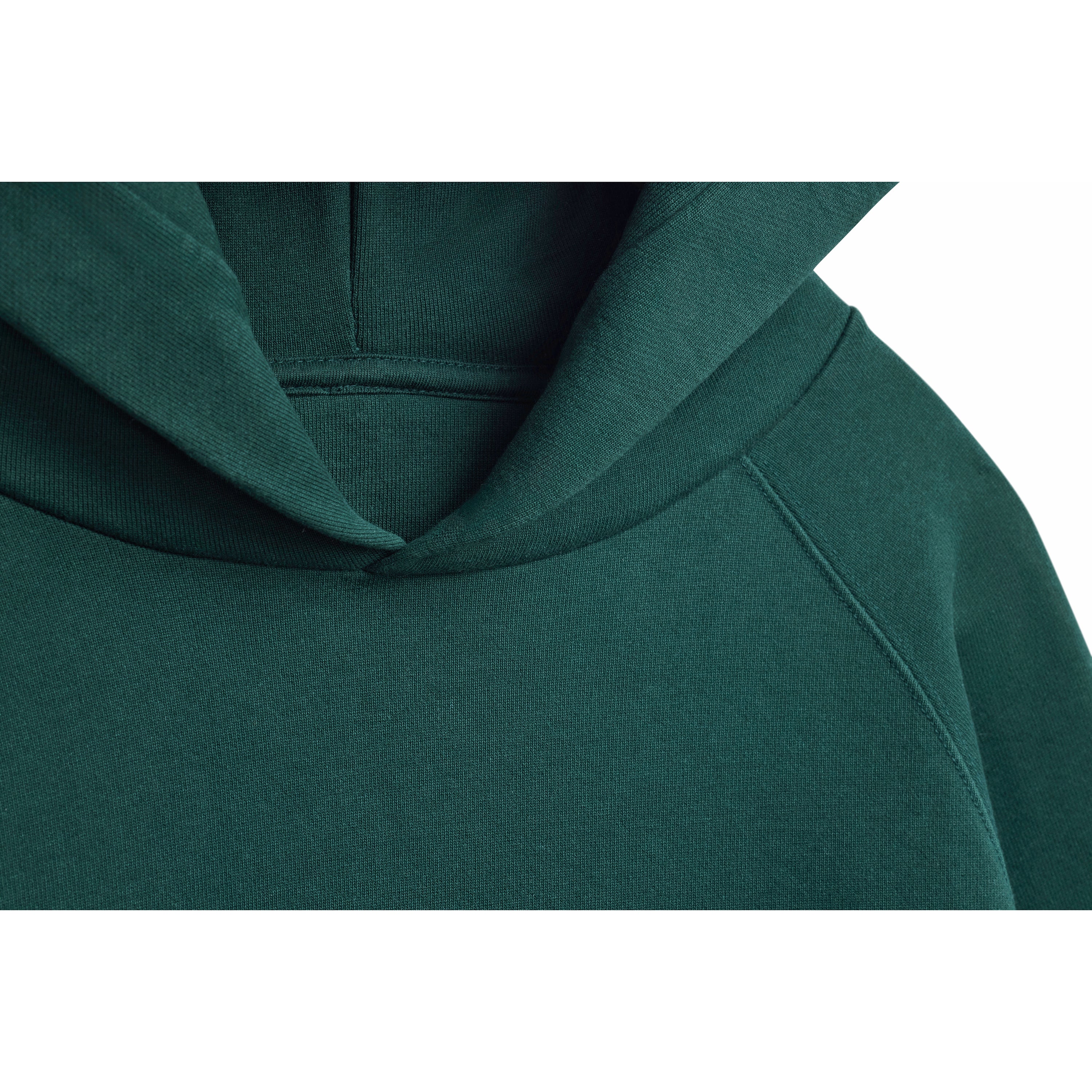 Pine Ultra Heavyweight Organic French Terry Hood