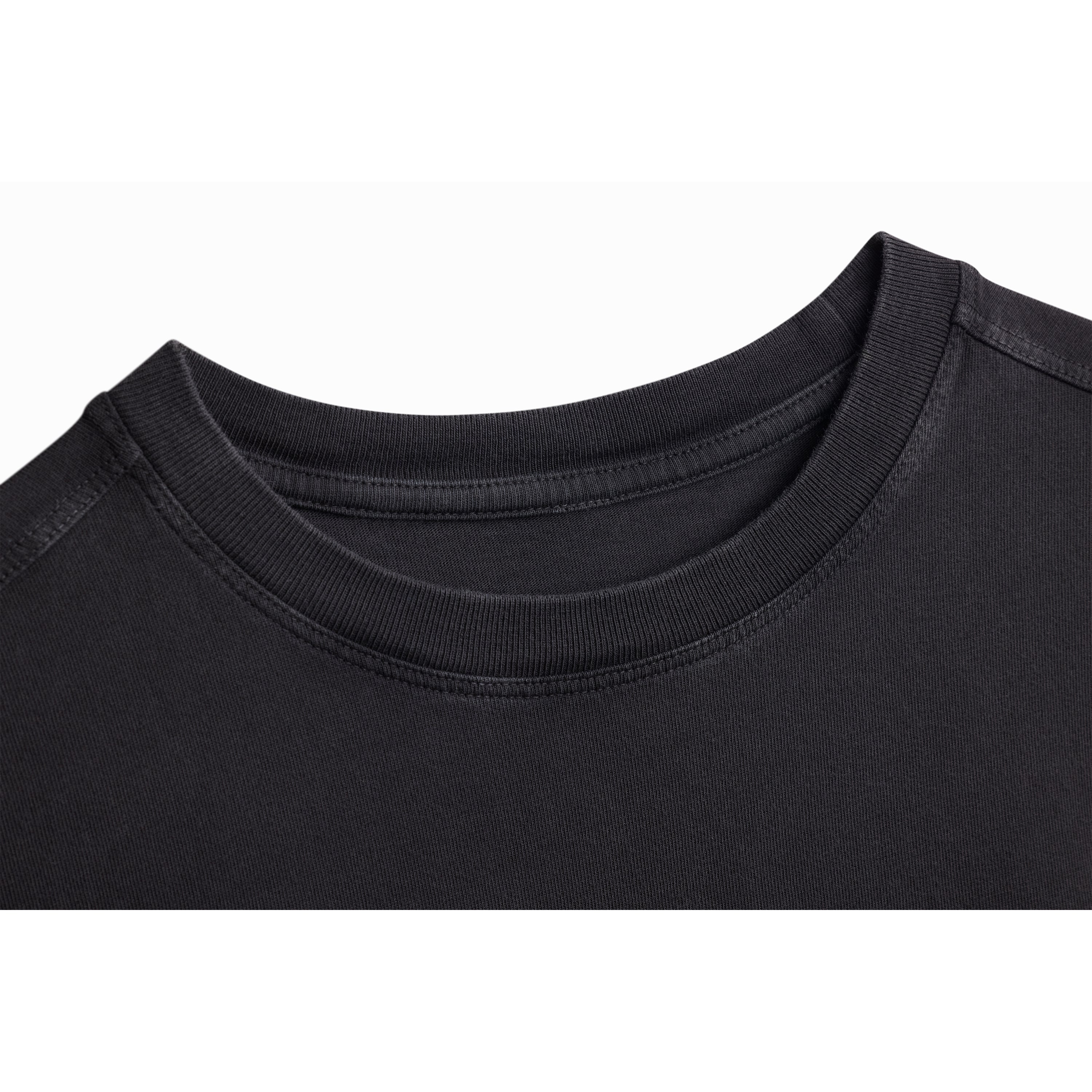 Black Heavyweight Organic Tee