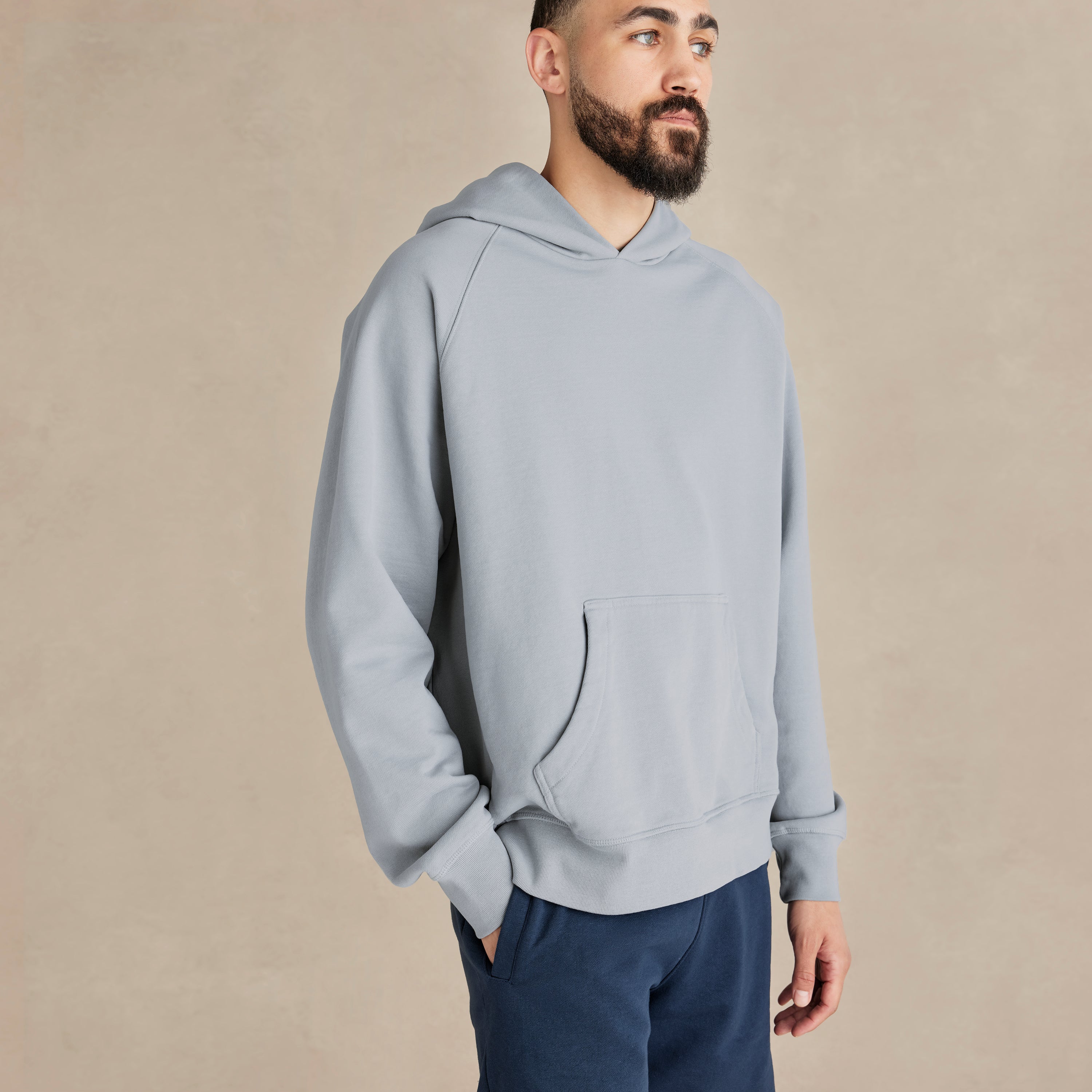 Mineral Ultra Heavyweight Organic French Terry Hood