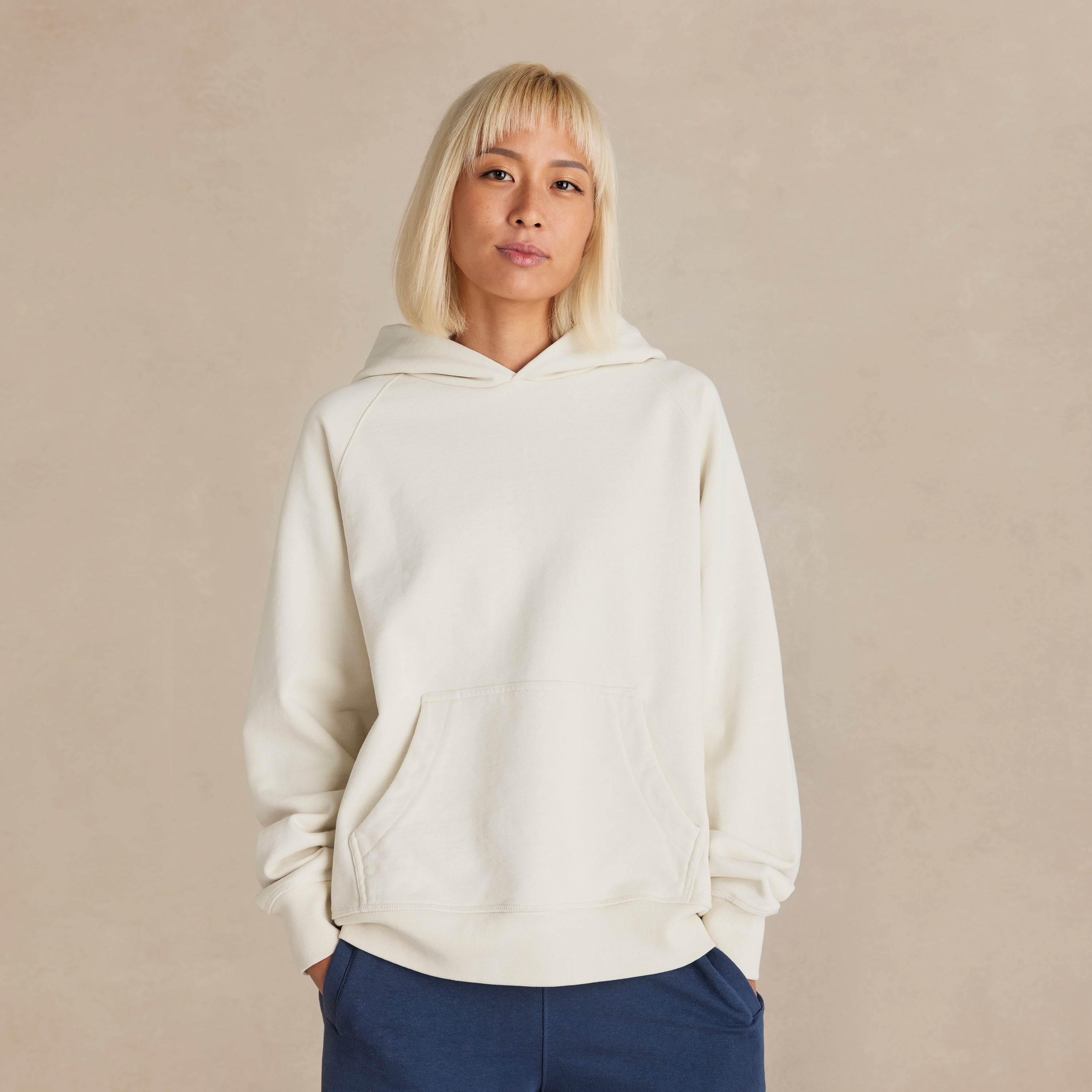 Parchment Ultra Heavyweight Organic French Terry Hood