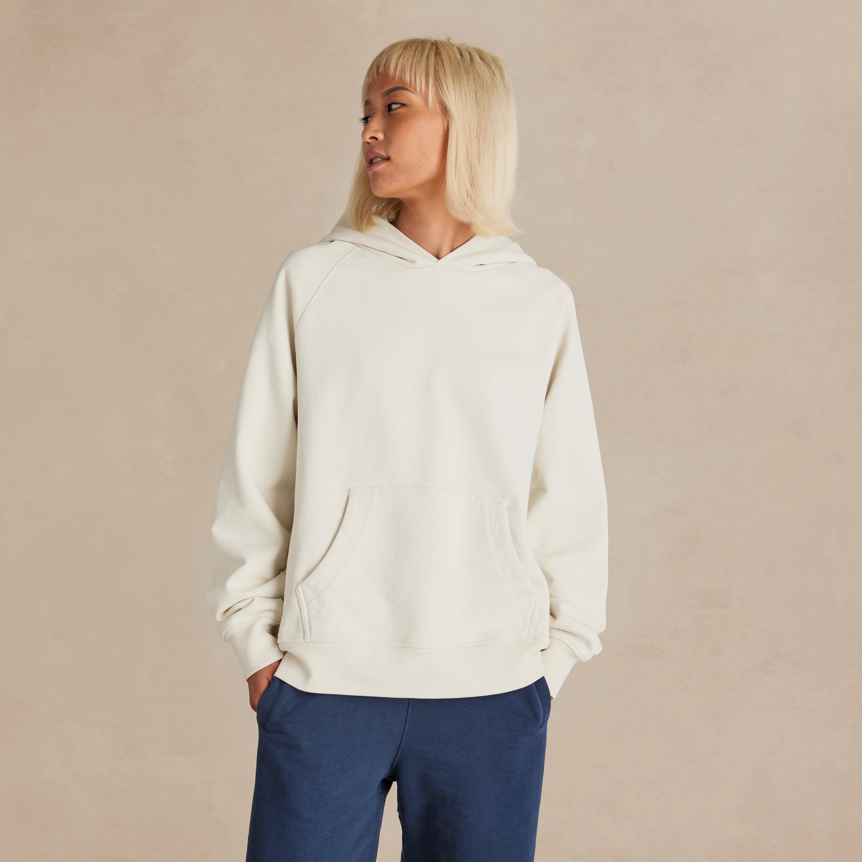 Parchment Ultra Heavyweight Organic French Terry Hood