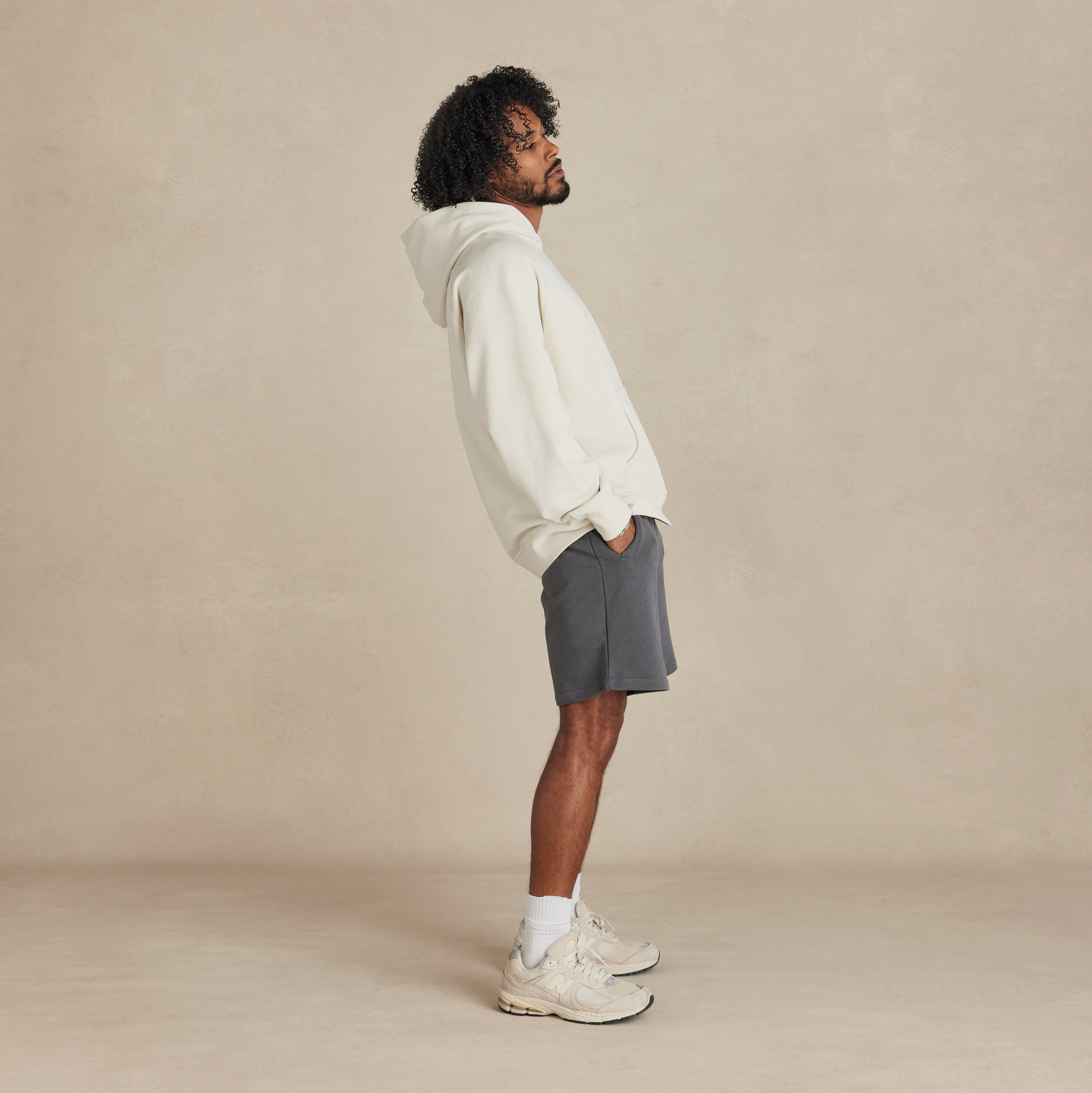 Parchment Ultra Heavyweight Organic French Terry Hood