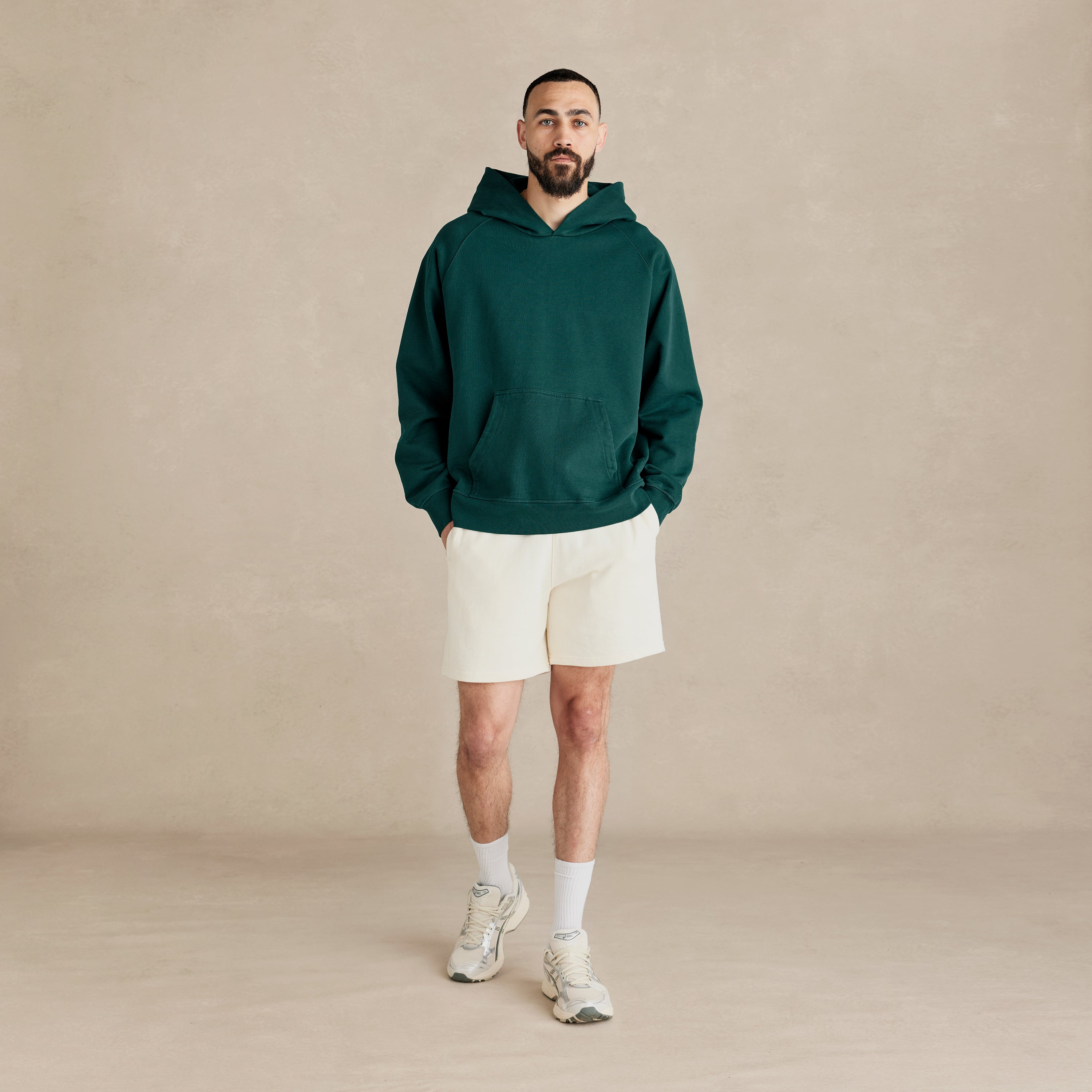 Pine Ultra Heavyweight Organic French Terry Hood