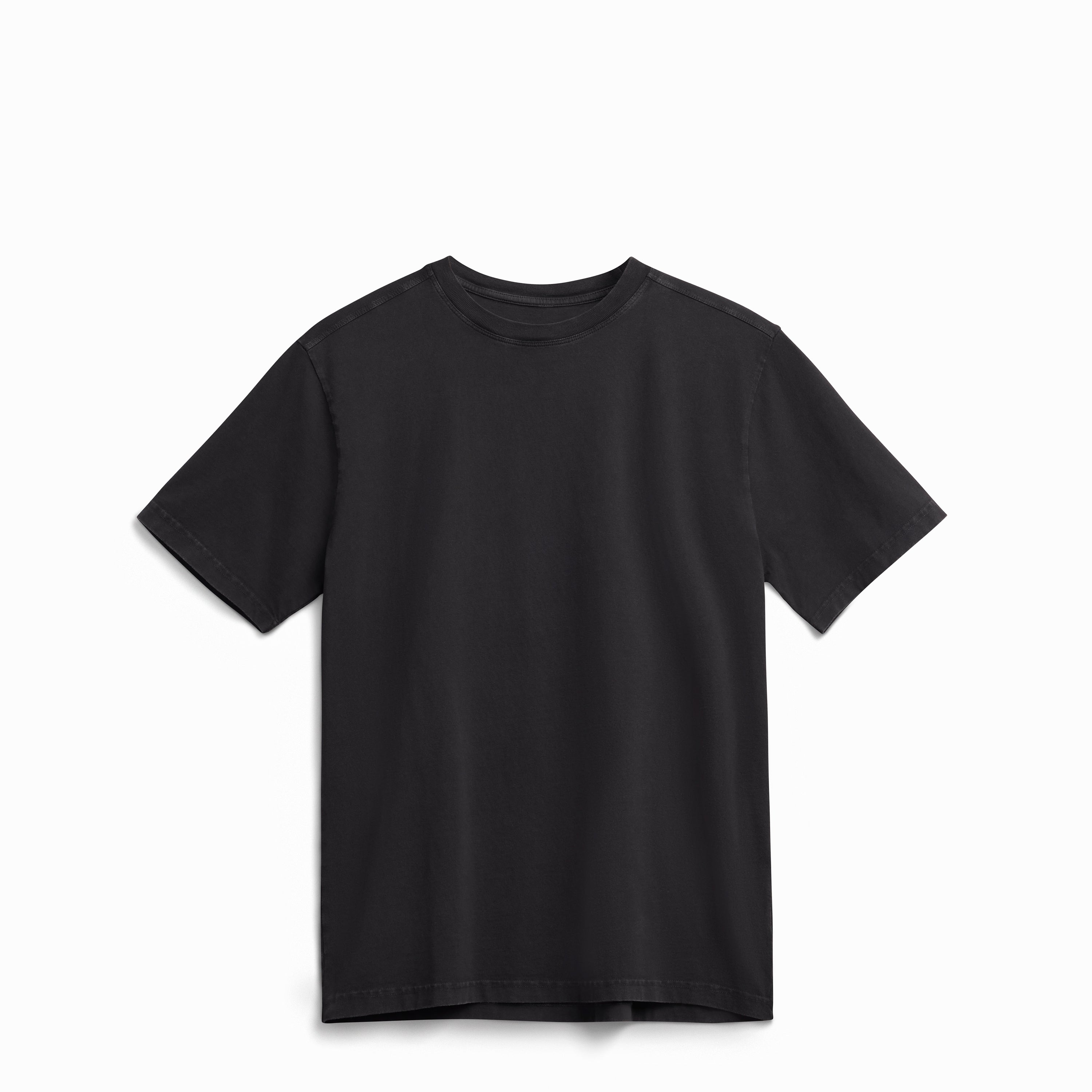 Black Heavyweight Organic Tee