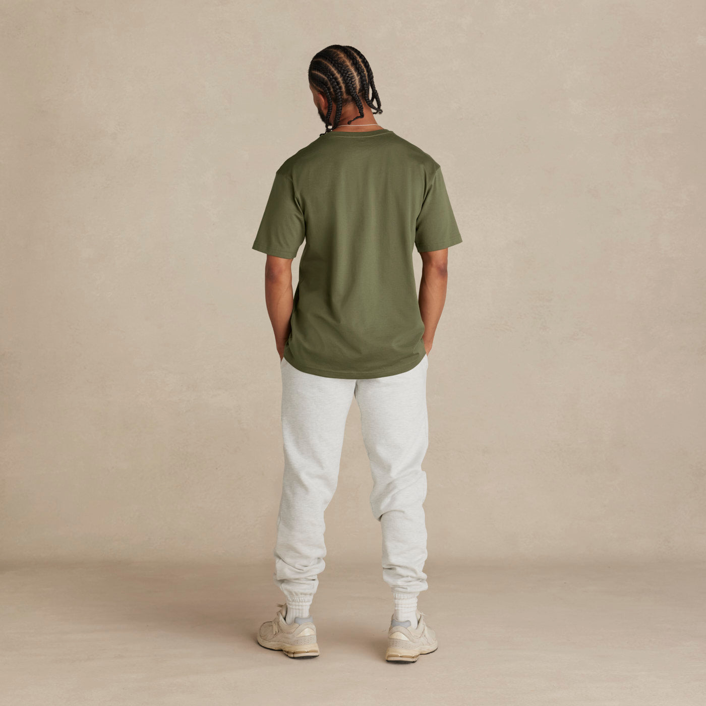 Military Olive Midweight Supima® Tee