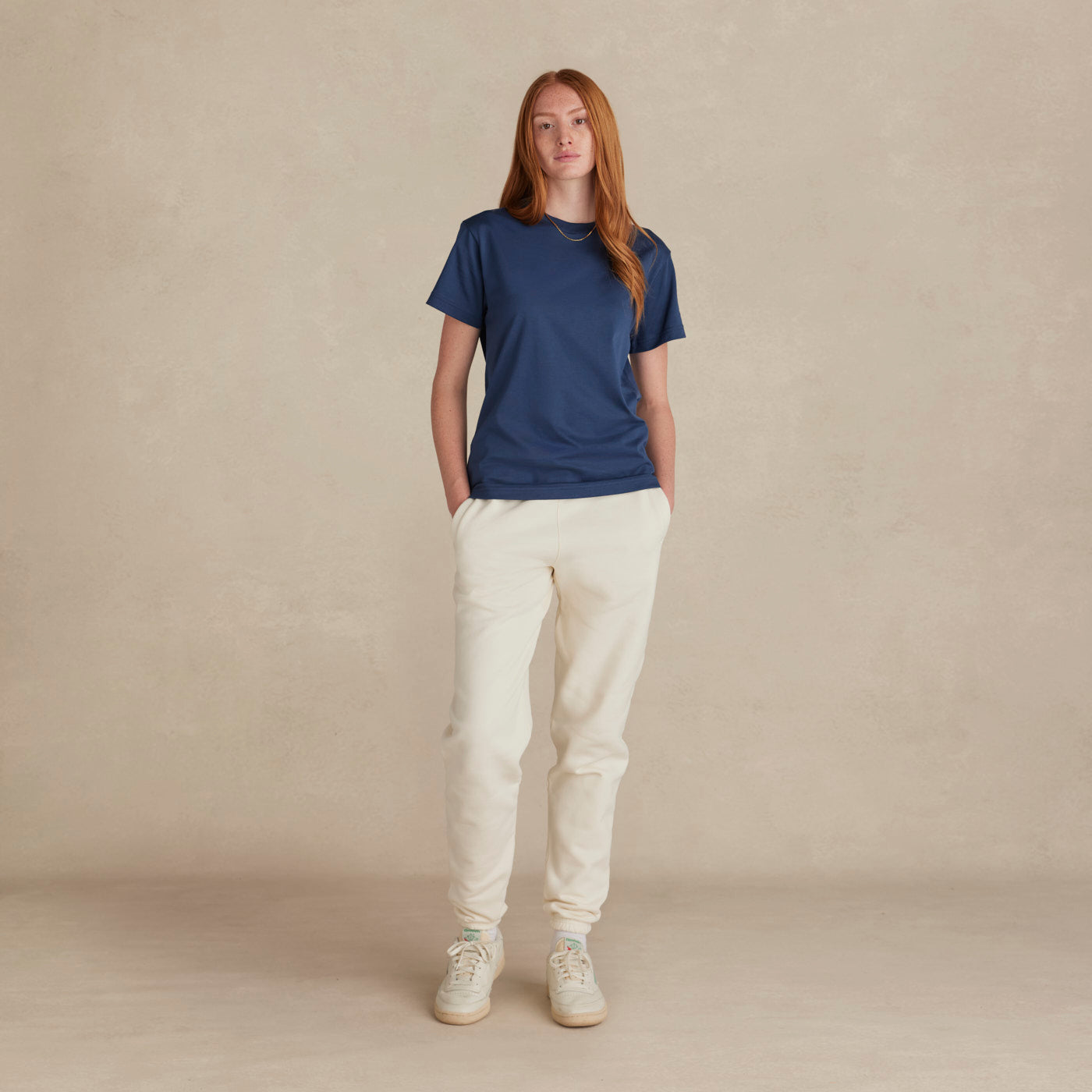 Ocean Navy Midweight Supima® Tee