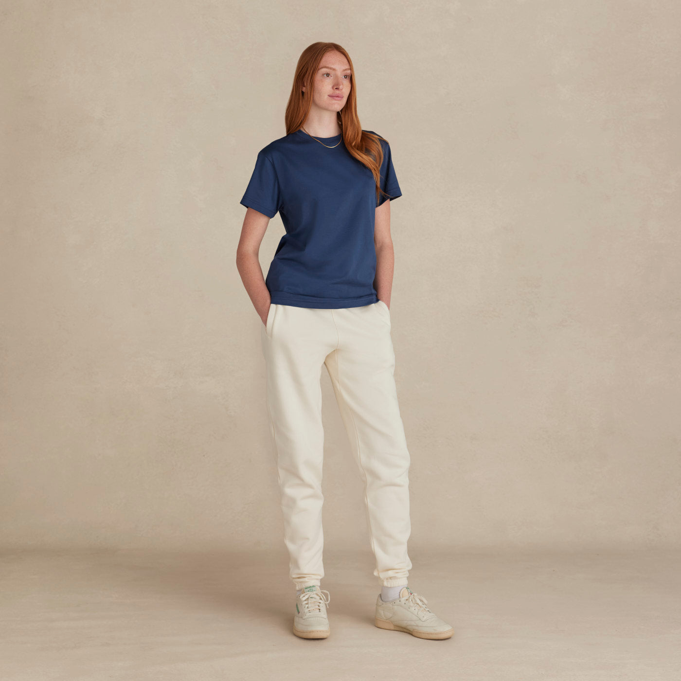 Ocean Navy Midweight Supima® Tee