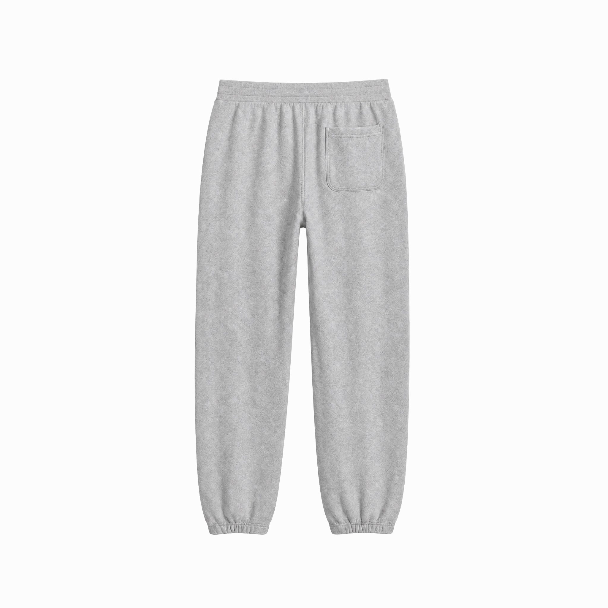 Heather Grey Organic Heavyweight Brushed Pant
