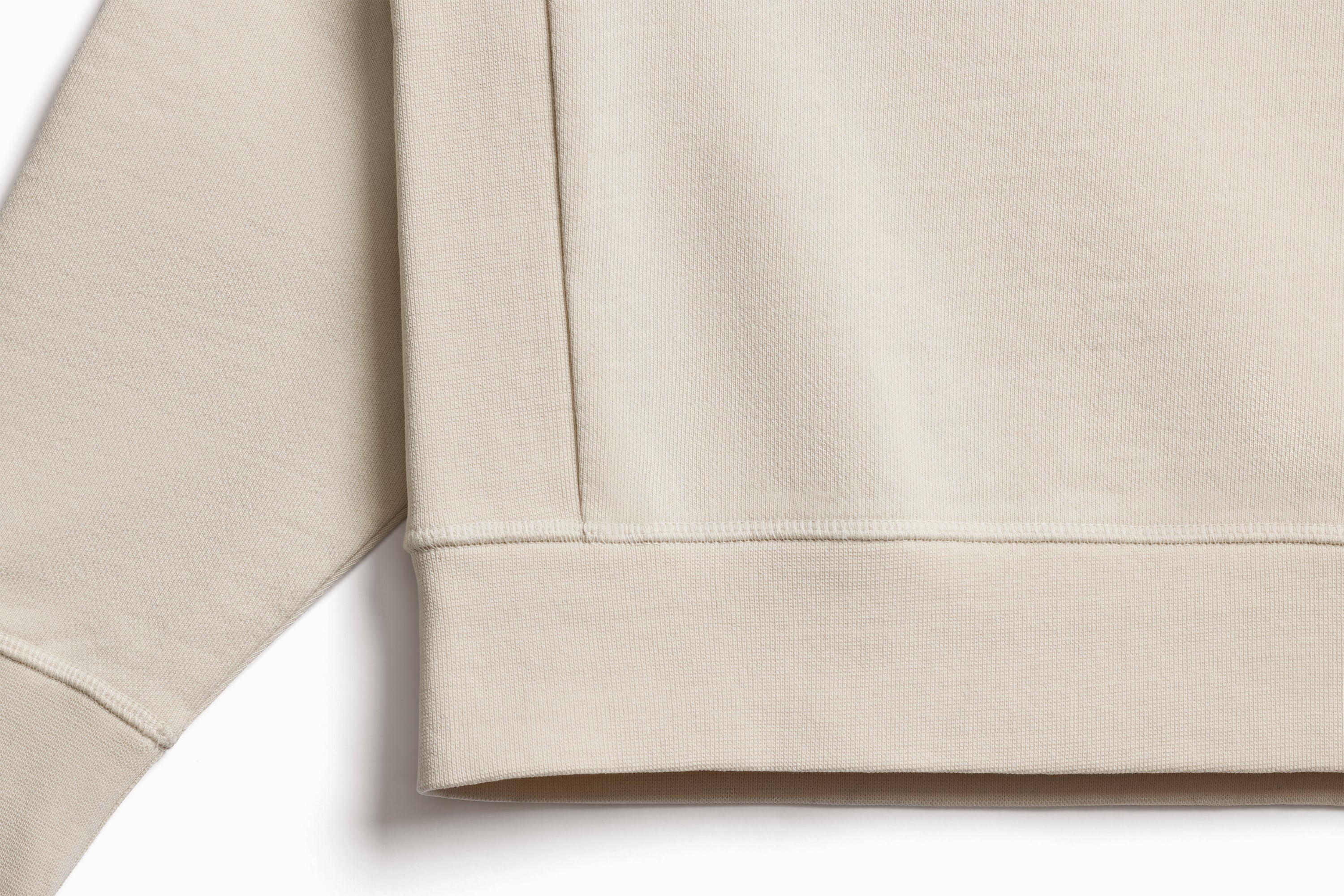 Parchment Ultra Heavyweight Organic French Terry Crew