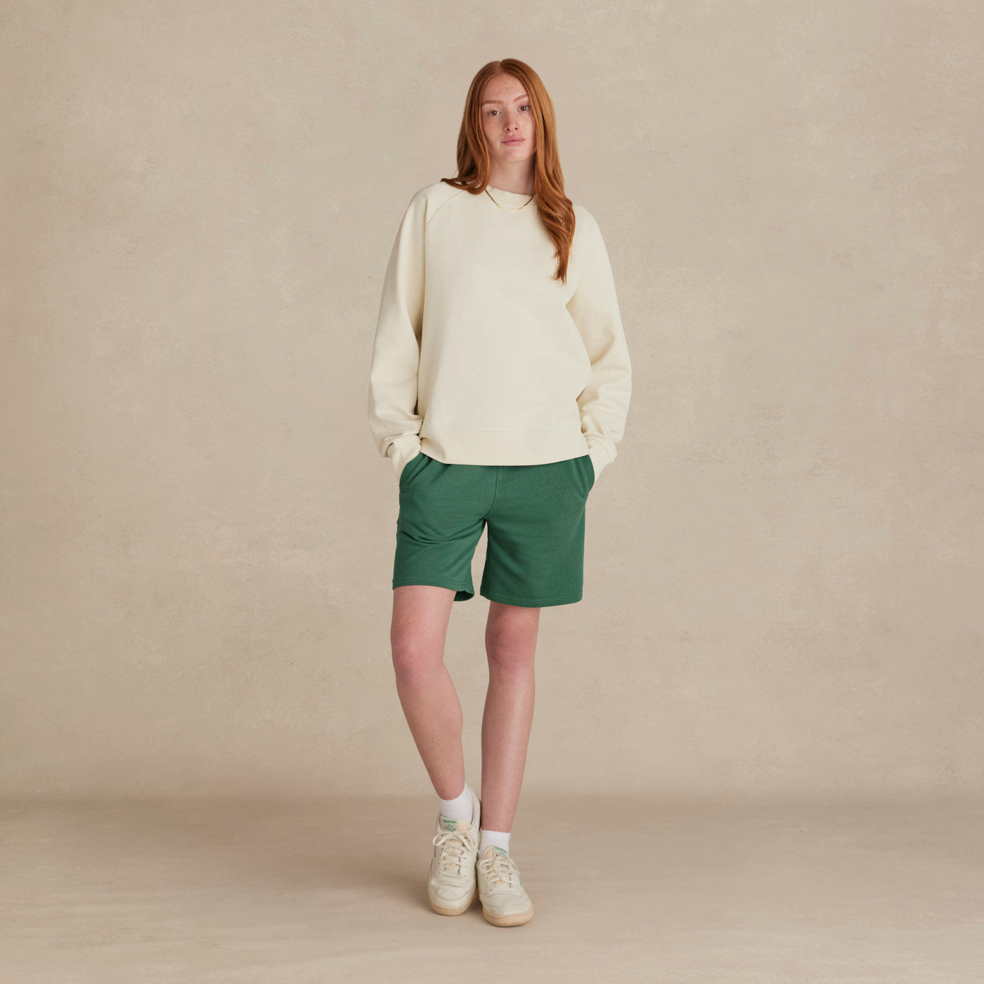 Parchment Ultra Heavyweight Organic French Terry Crew