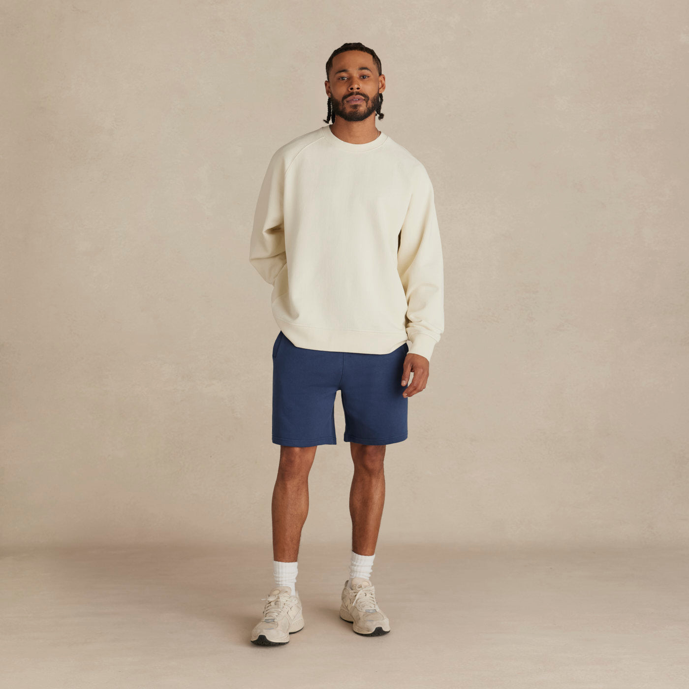 Parchment Ultra Heavyweight Organic French Terry Crew