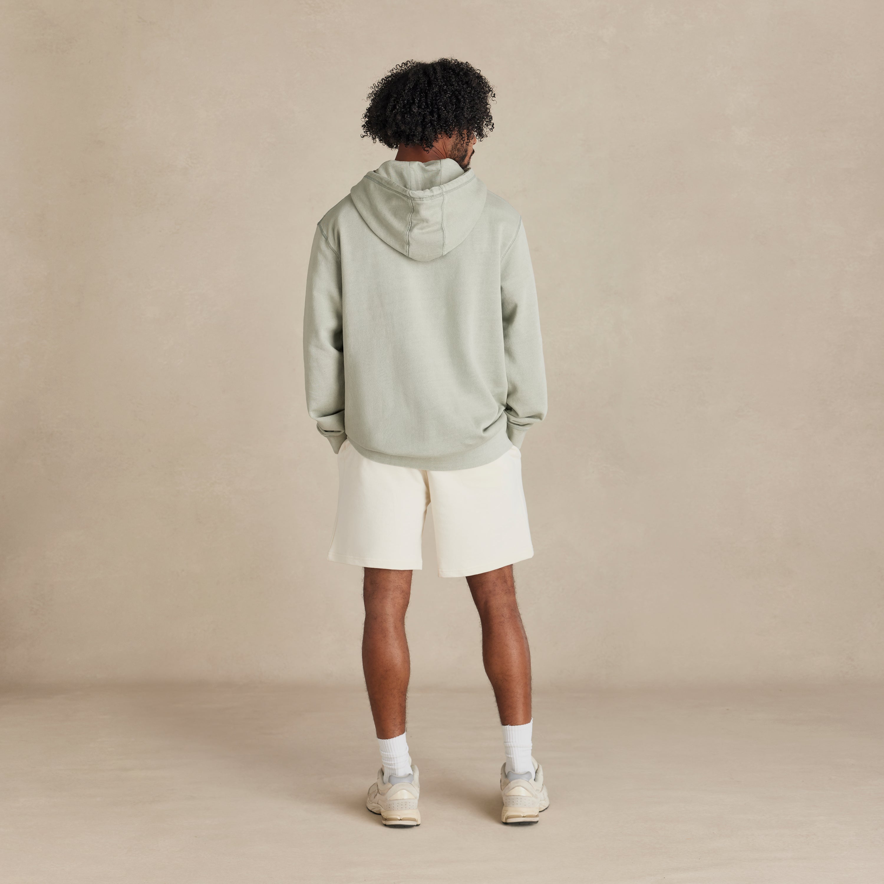 Sage Midweight Organic French Terry Hood