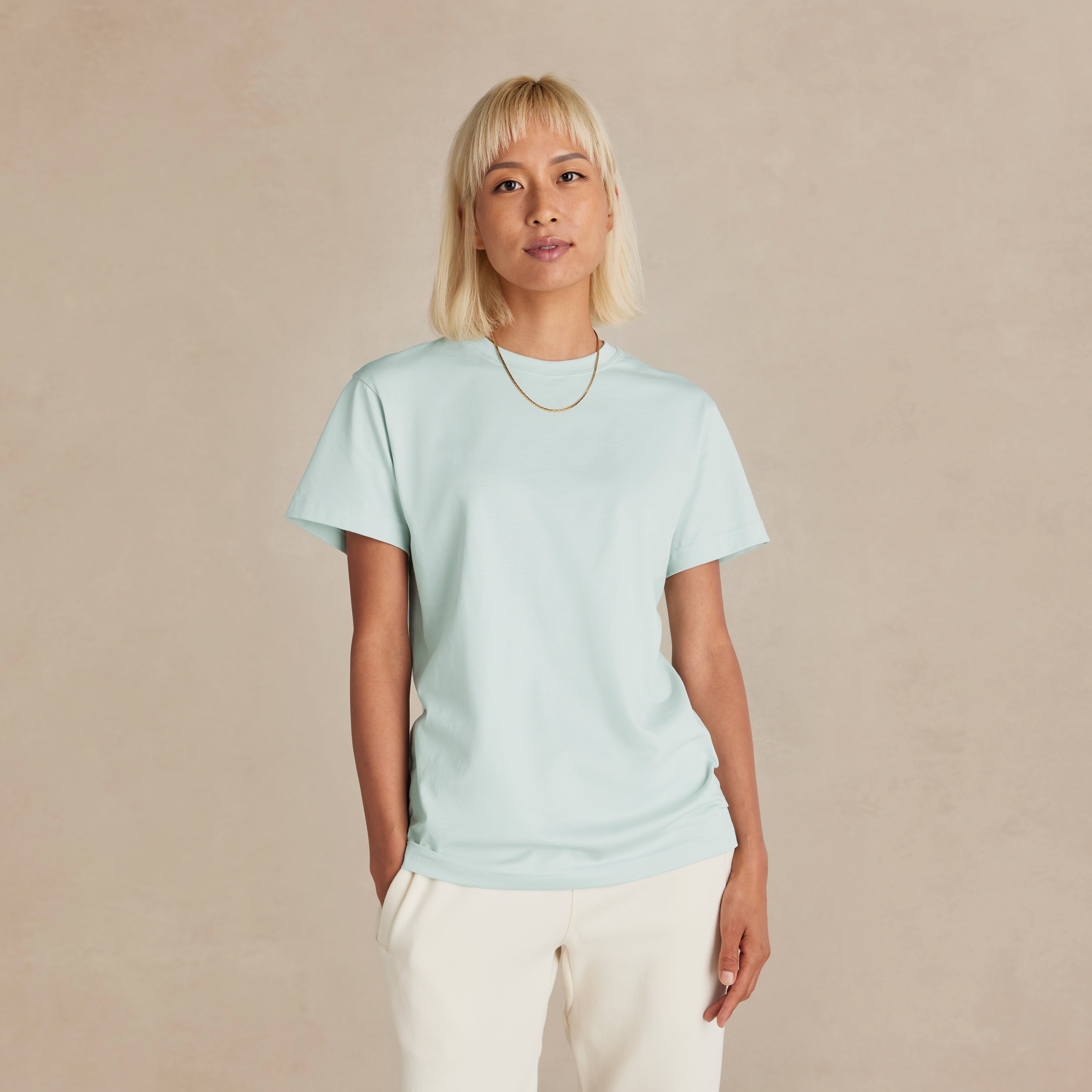 Seafoam Midweight Supima® Tee