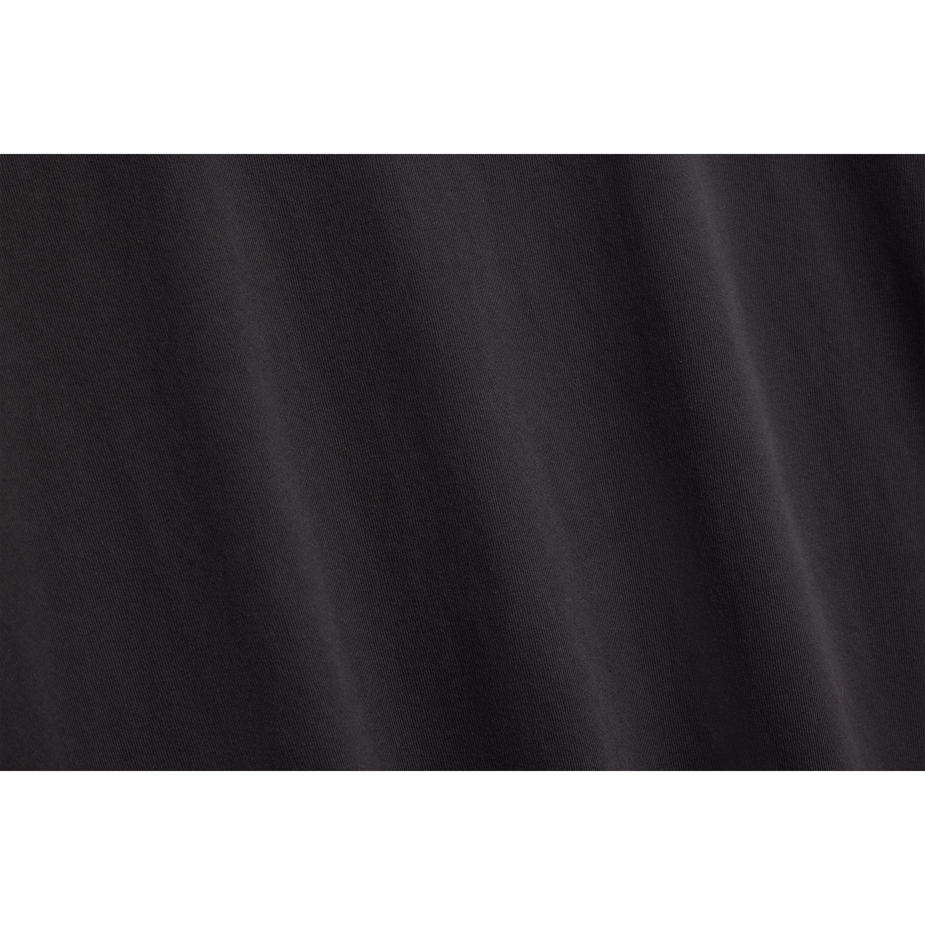 Women's Black Heavyweight Organic Tee