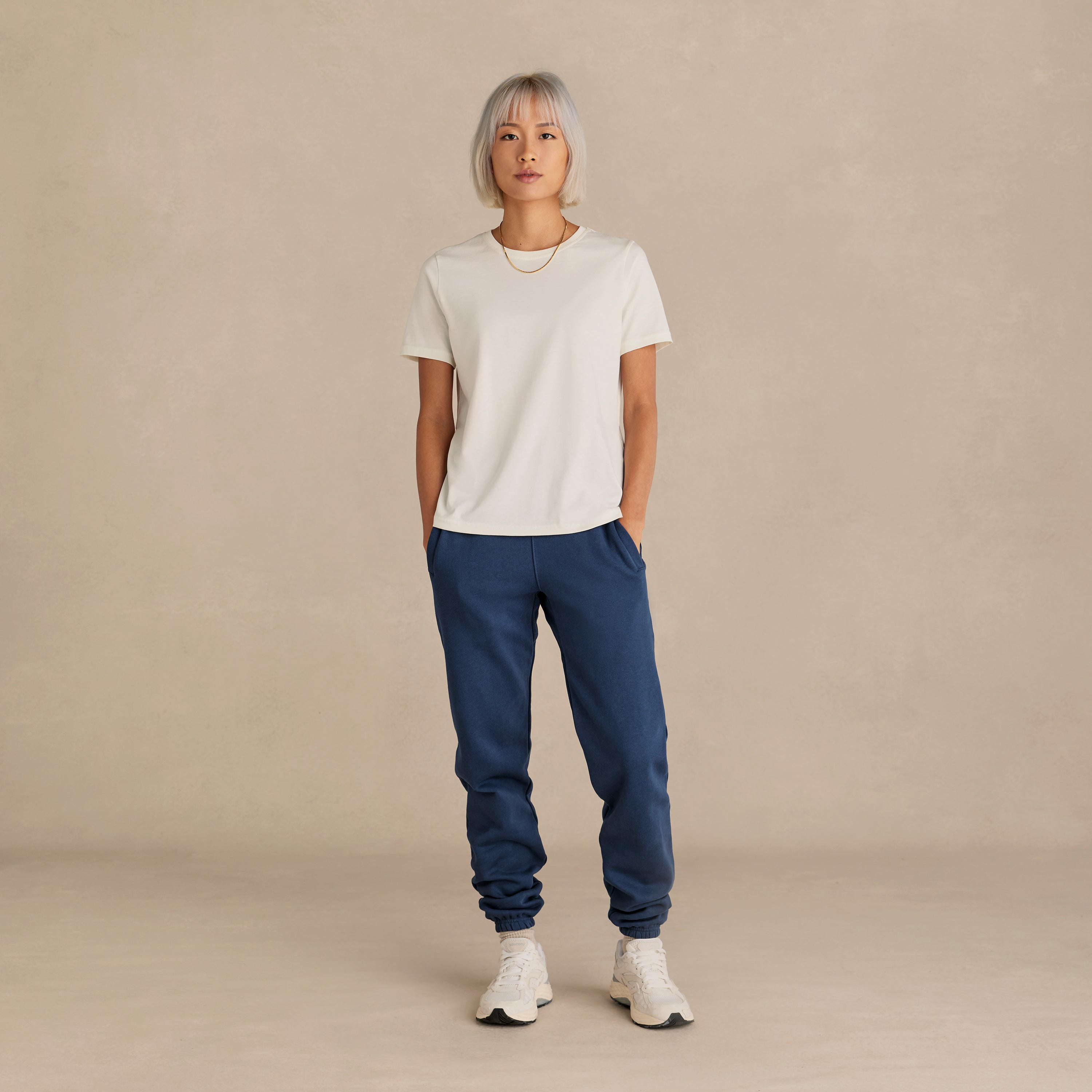 Women's Natural Midweight Supima® Tee