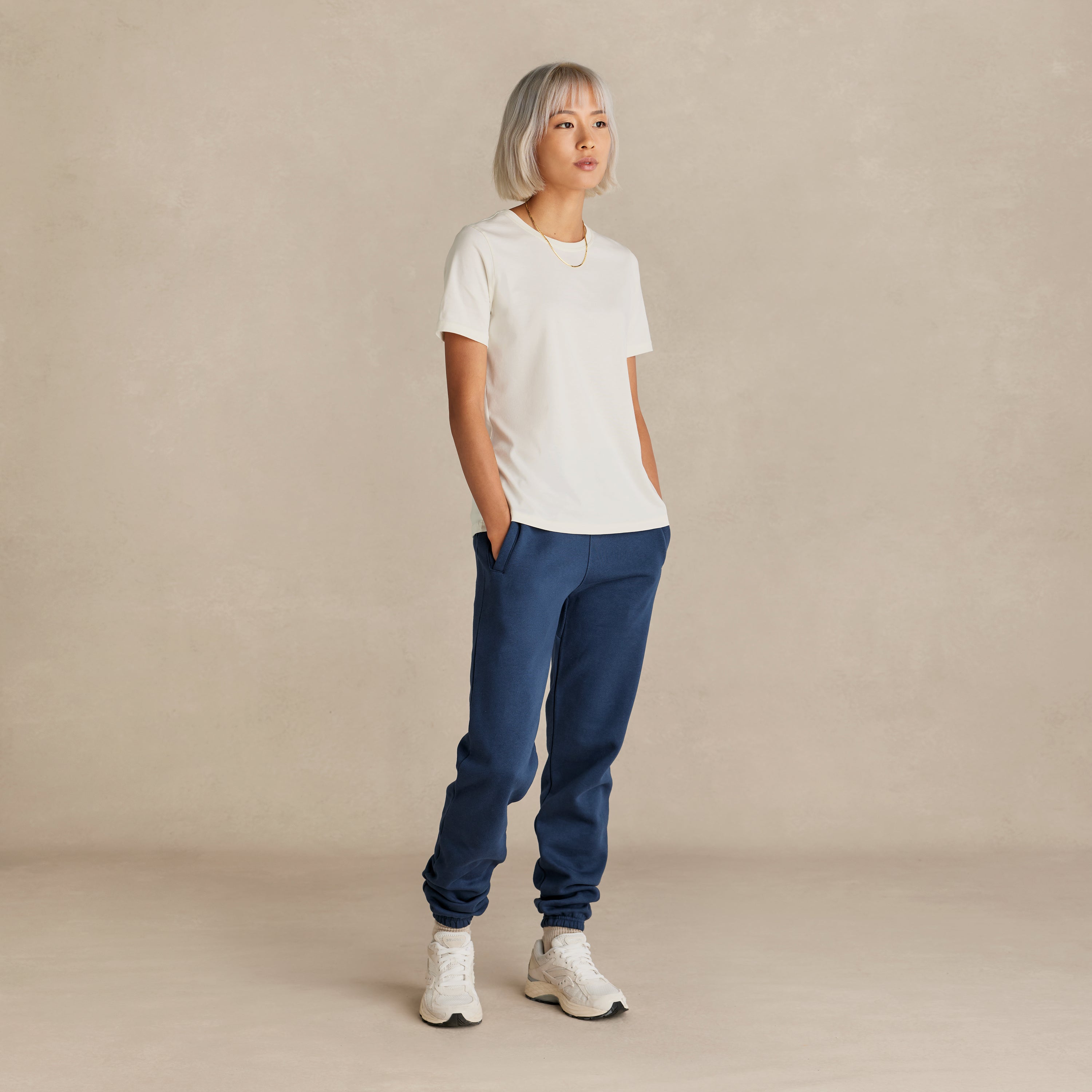 Women's Natural Midweight Supima® Tee