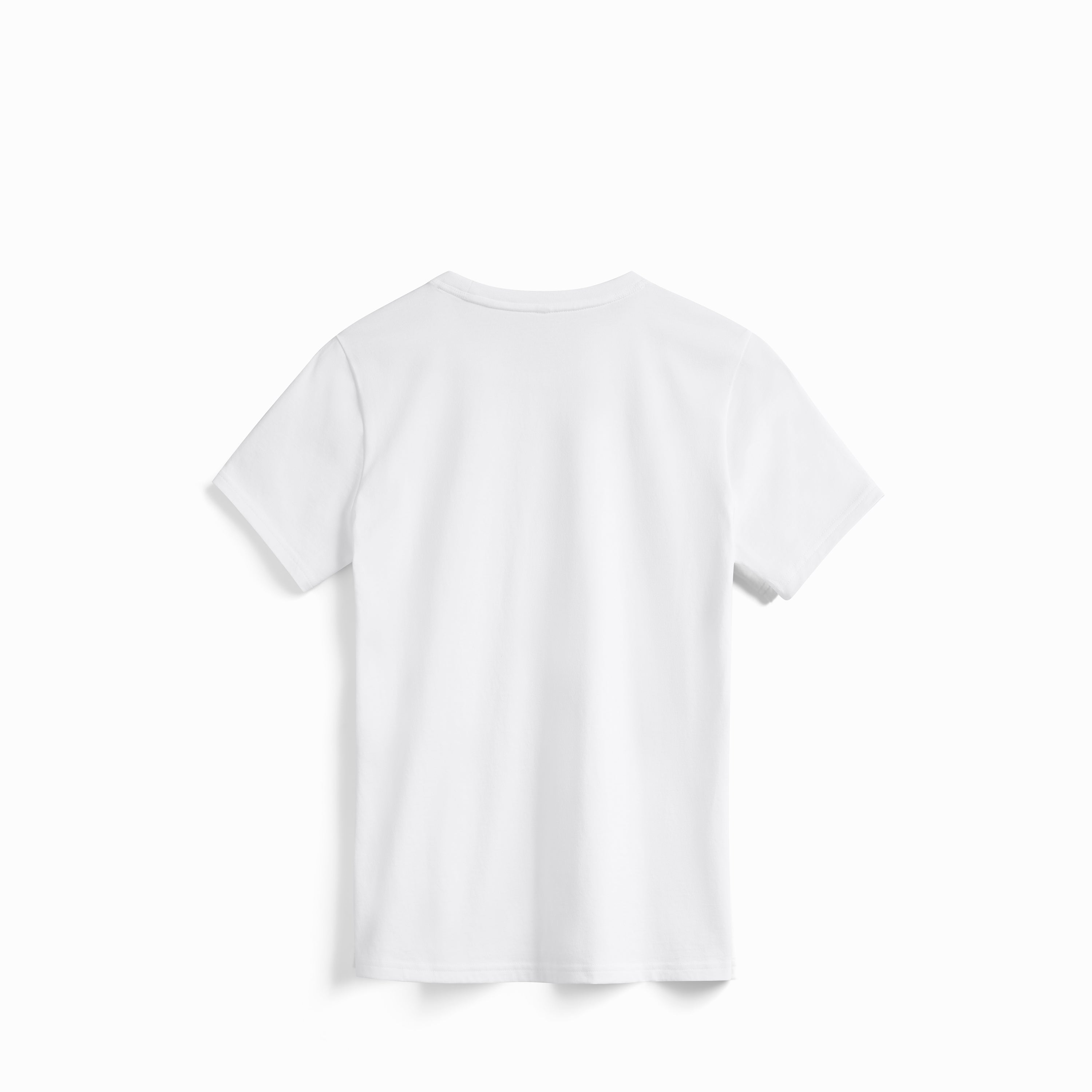 White Midweight Supima® Women's Tee