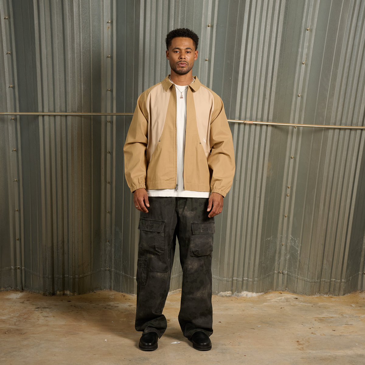 Custom Twill Harrington Jacket
