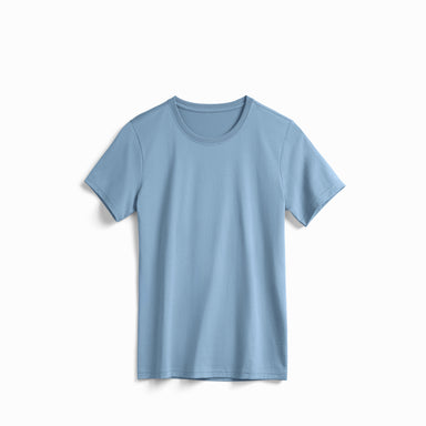 Cloudy Blue Midweight Supima® Women's Tee