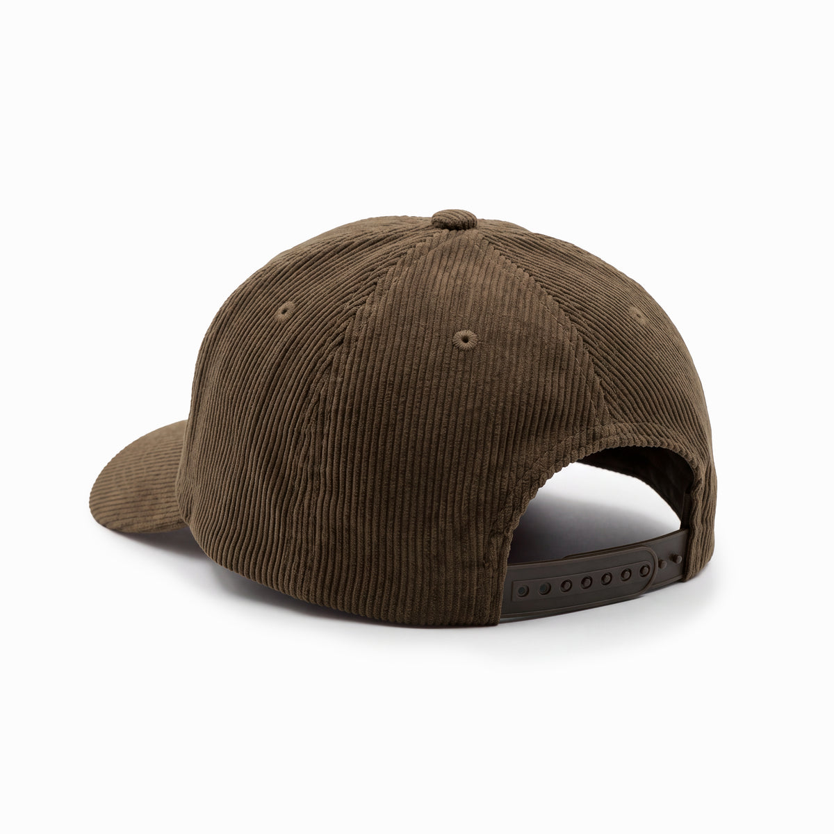 Brown Corduroy 5-Panel Cap