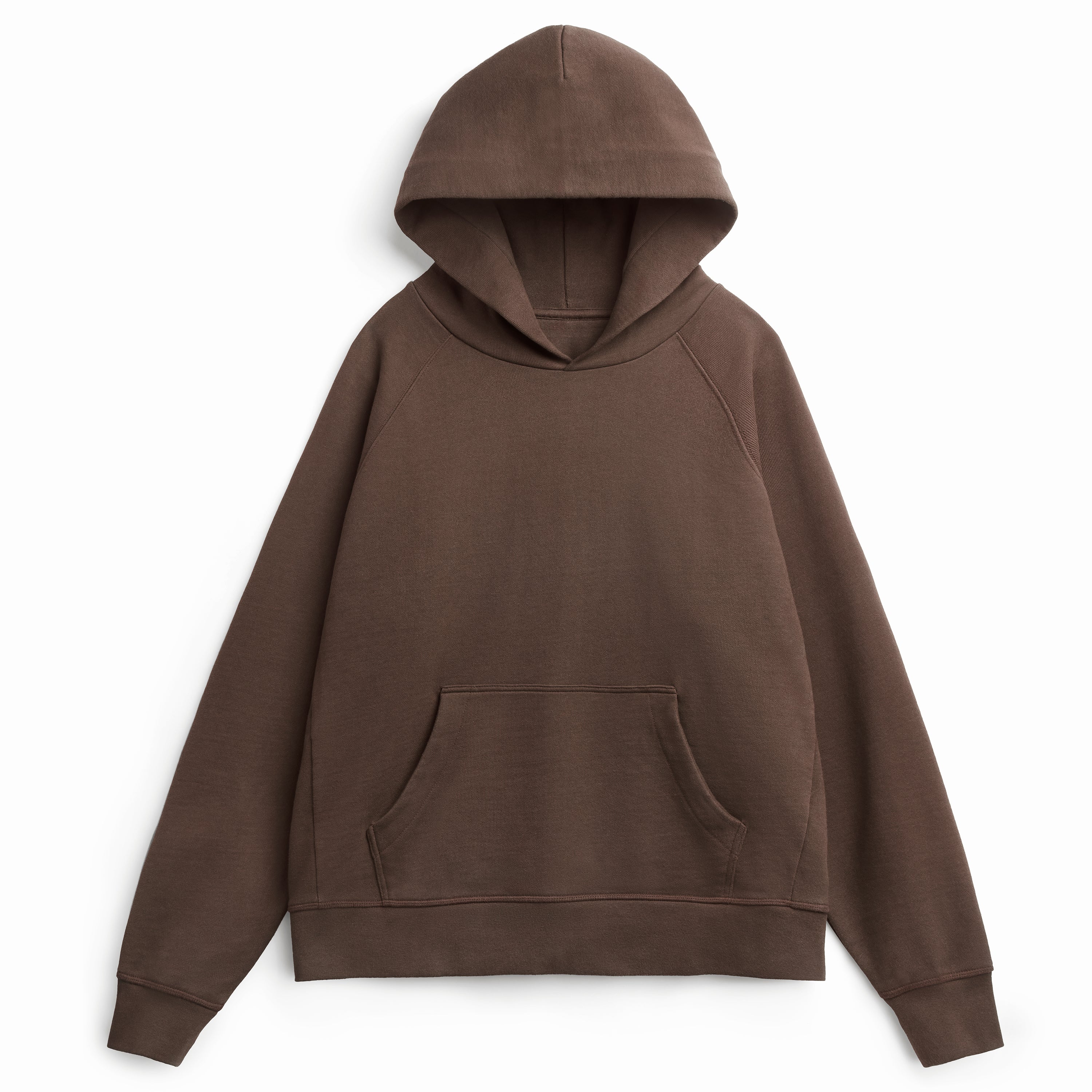 Espresso Ultra Heavyweight Organic French Terry Hood