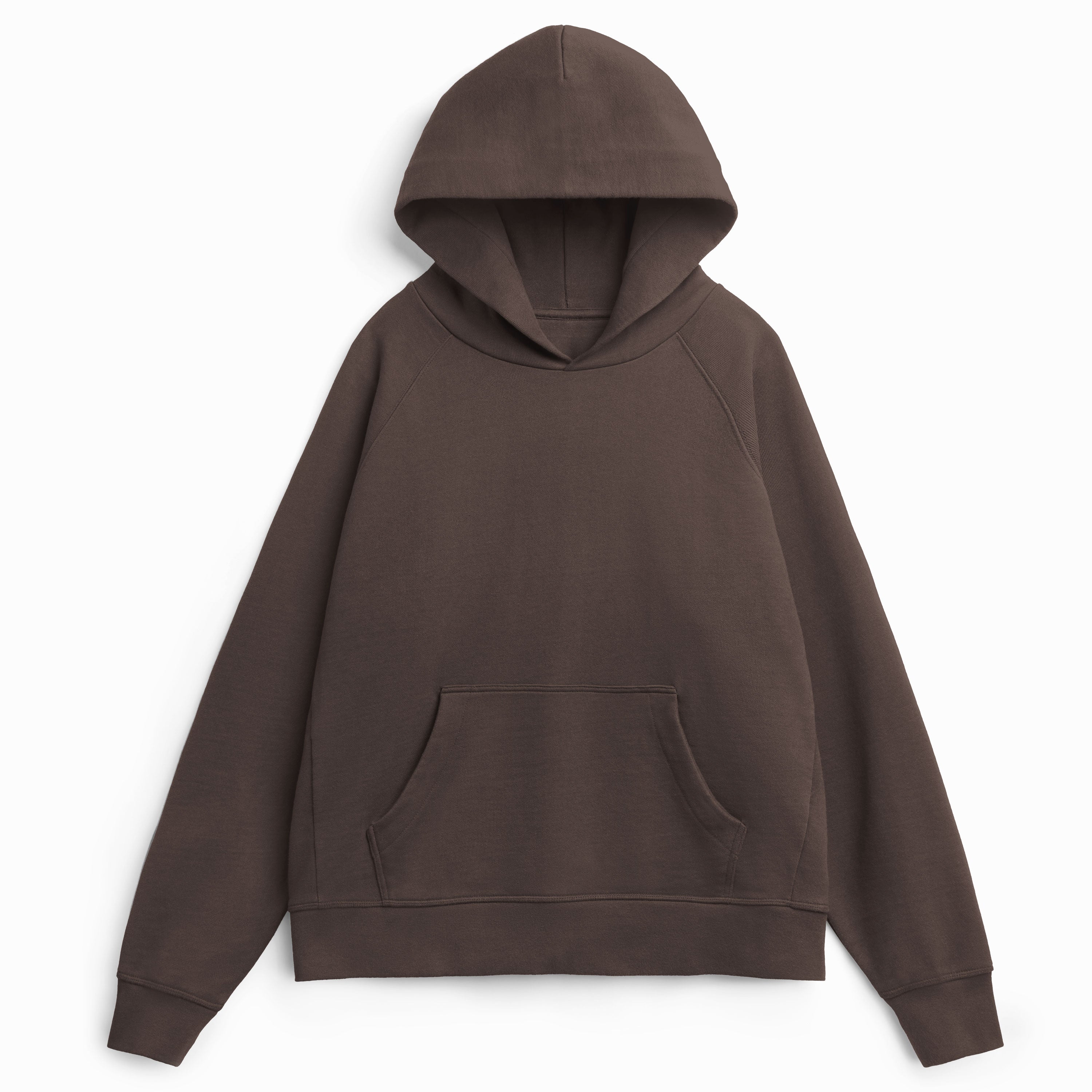 Espresso Ultra Heavyweight Organic French Terry Hood
