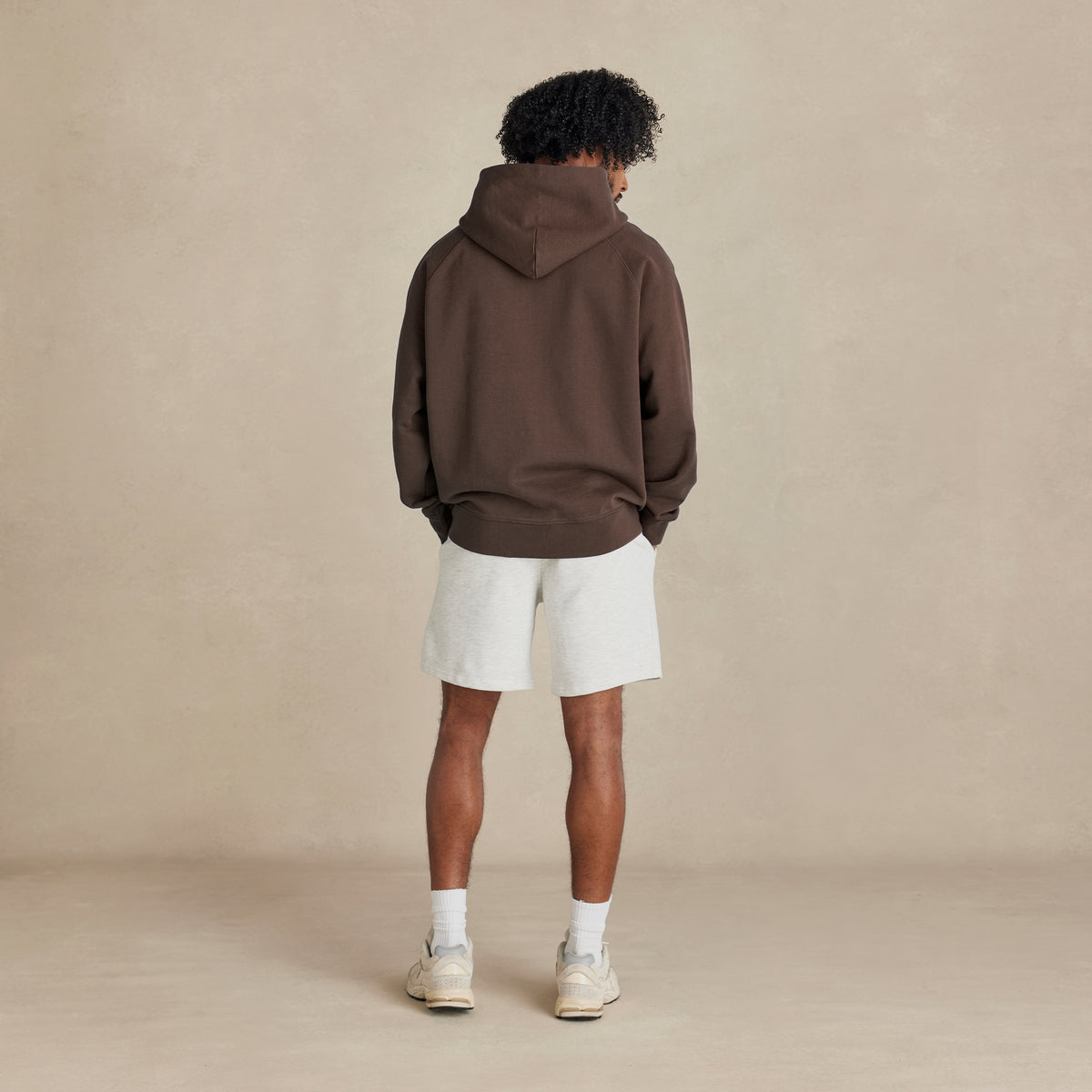 Espresso Ultra Heavyweight Organic French Terry Hood