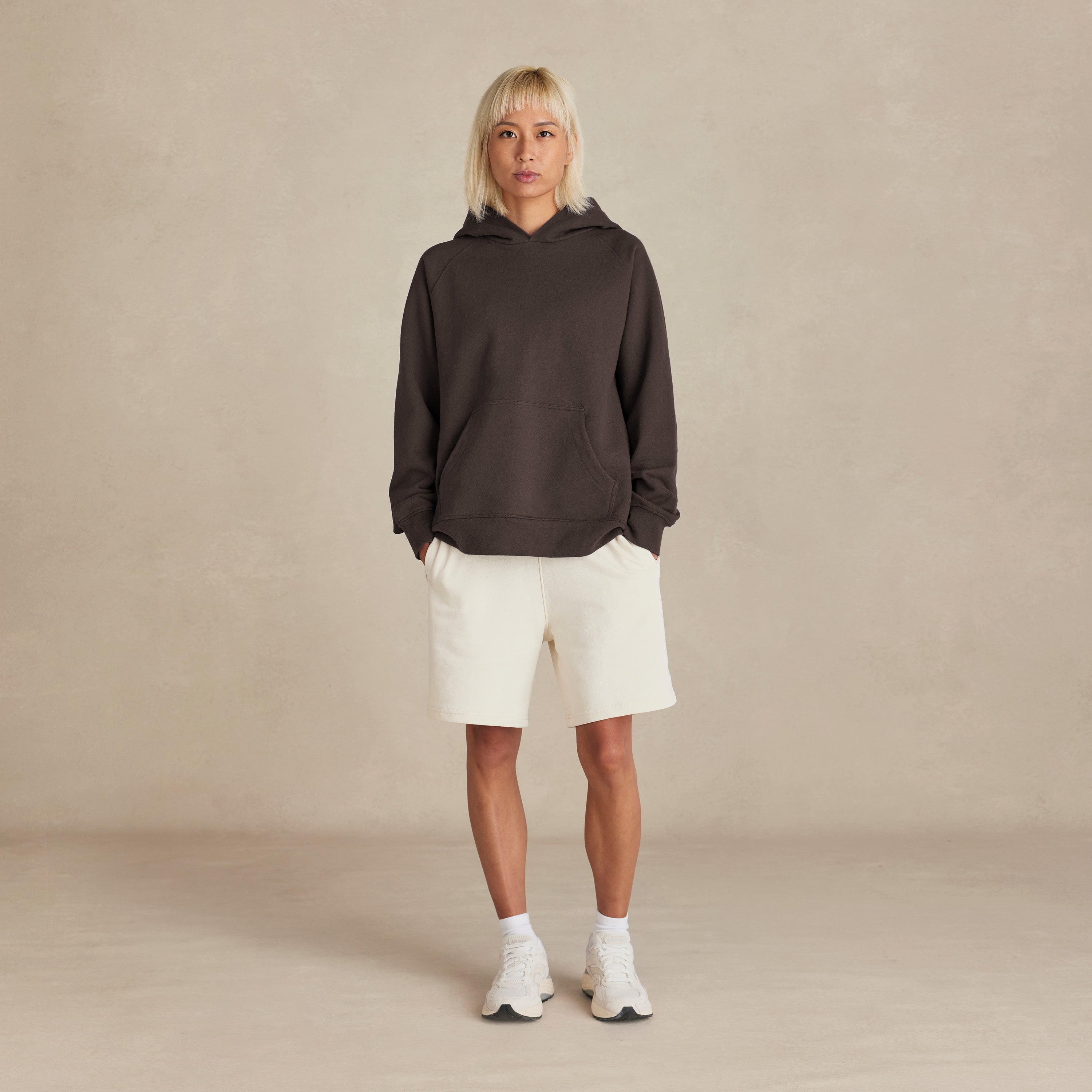 Espresso Ultra Heavyweight Organic French Terry Hood