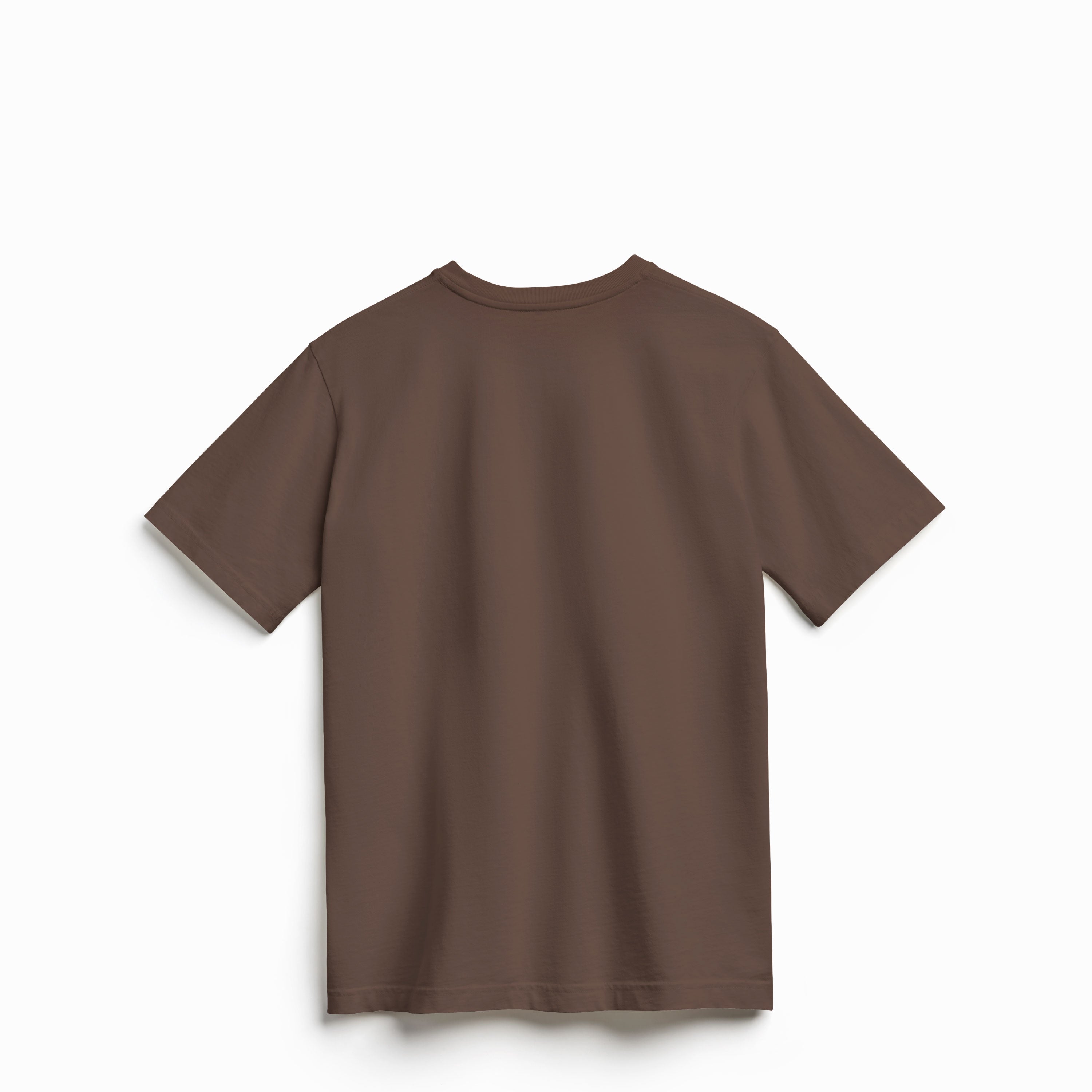 Chocolate Heavyweight Organic Tee