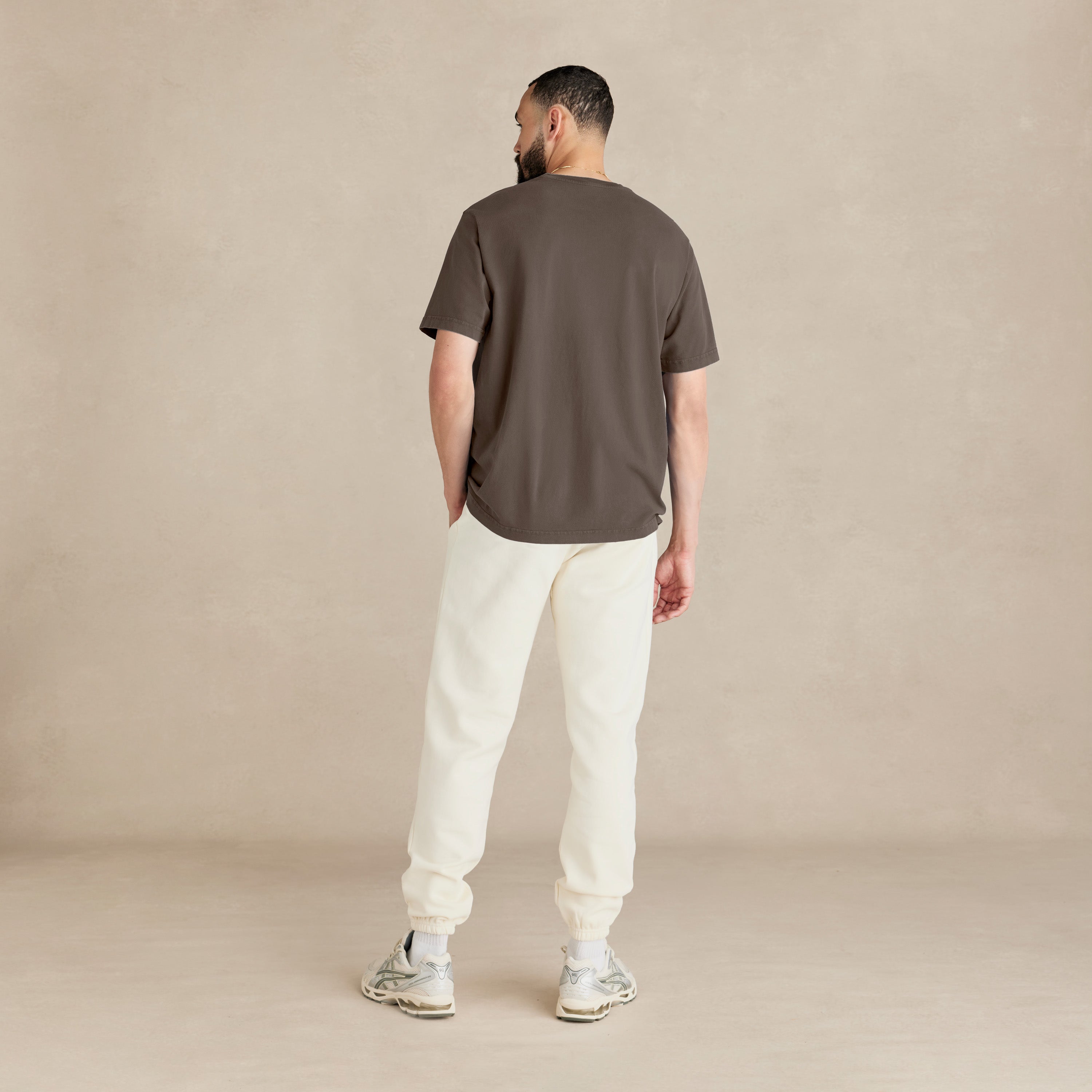 Chocolate Heavyweight Organic Tee