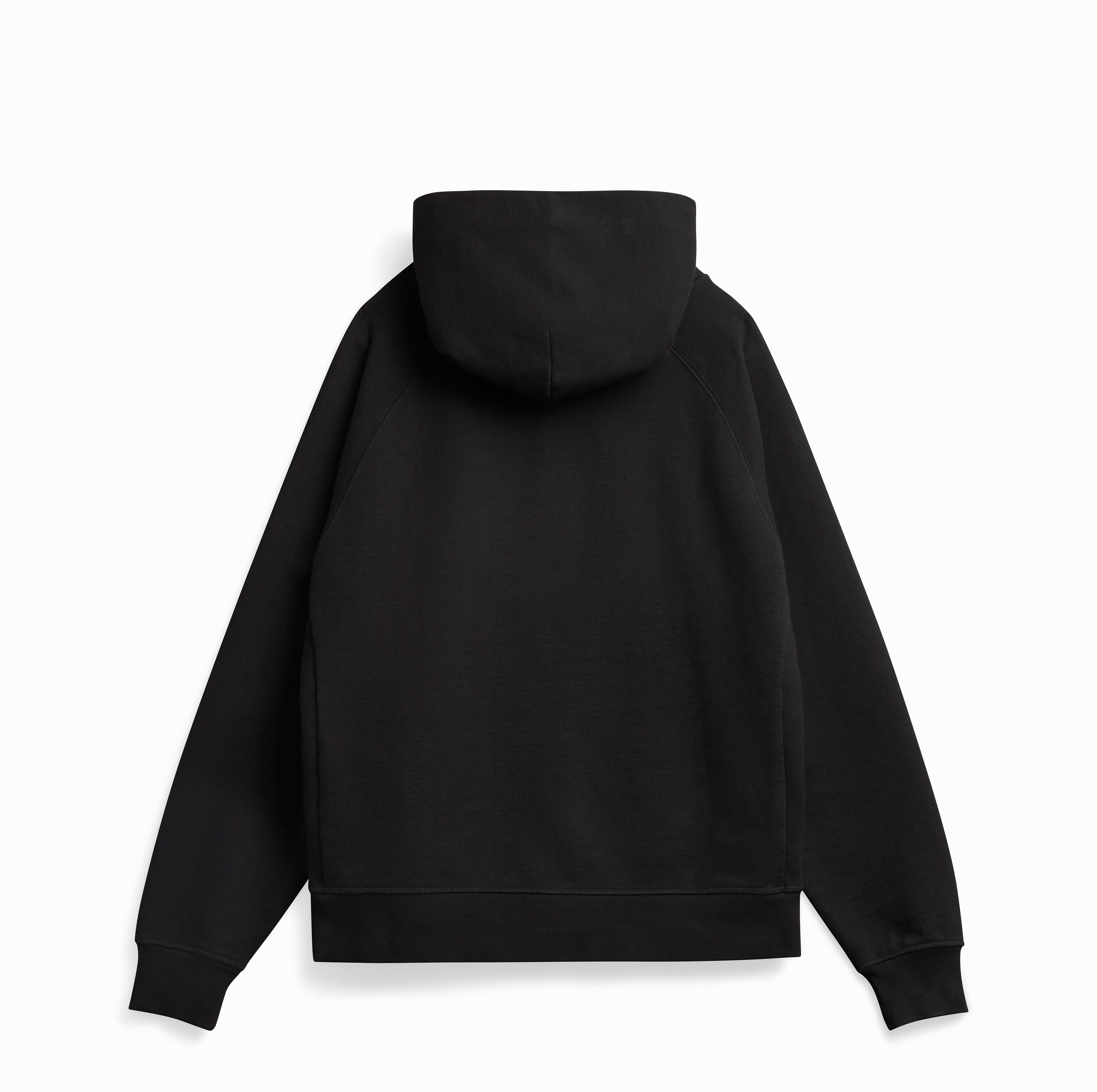 Black Ultra Heavyweight Organic French Terry Hood